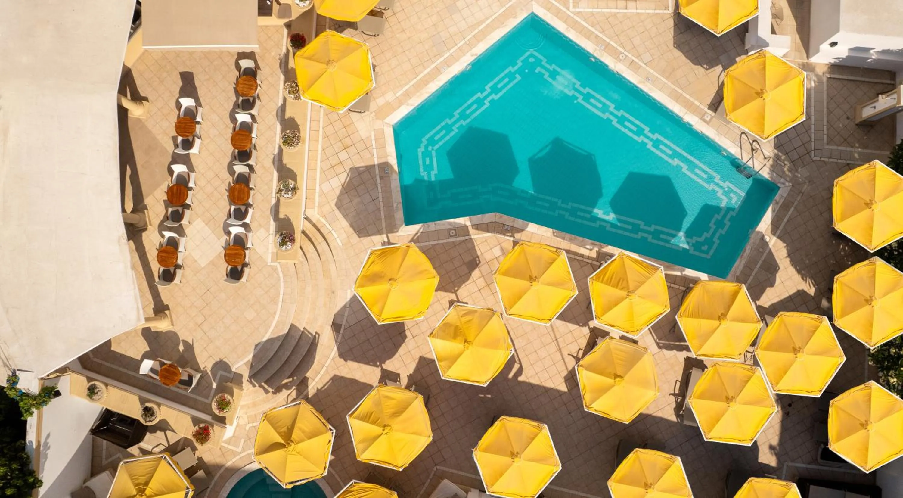 Swimming pool in Mitsis Petit Palais