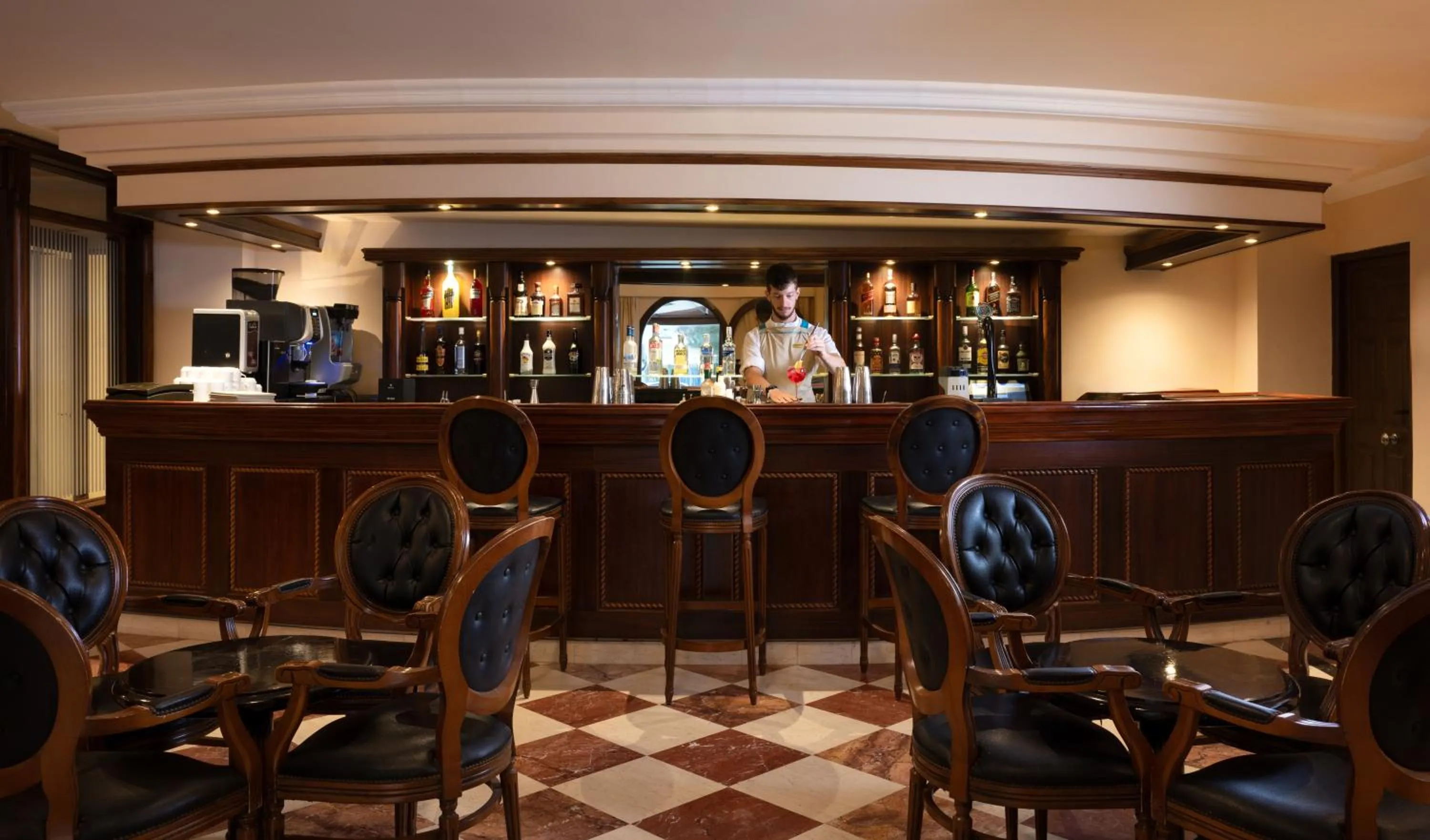 Lounge or bar in Mitsis Petit Palais