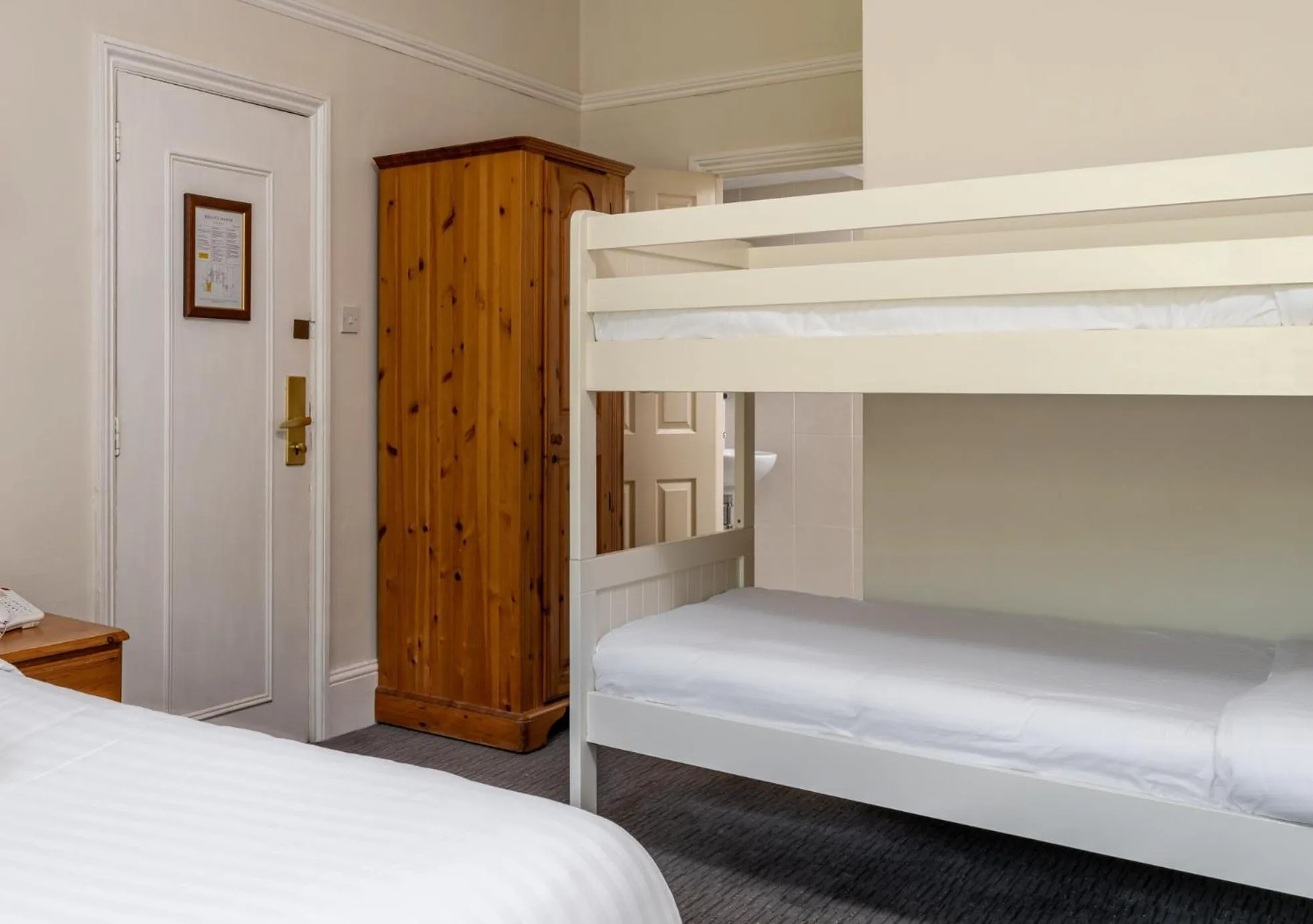 Bed in Reigate Manor Hotel