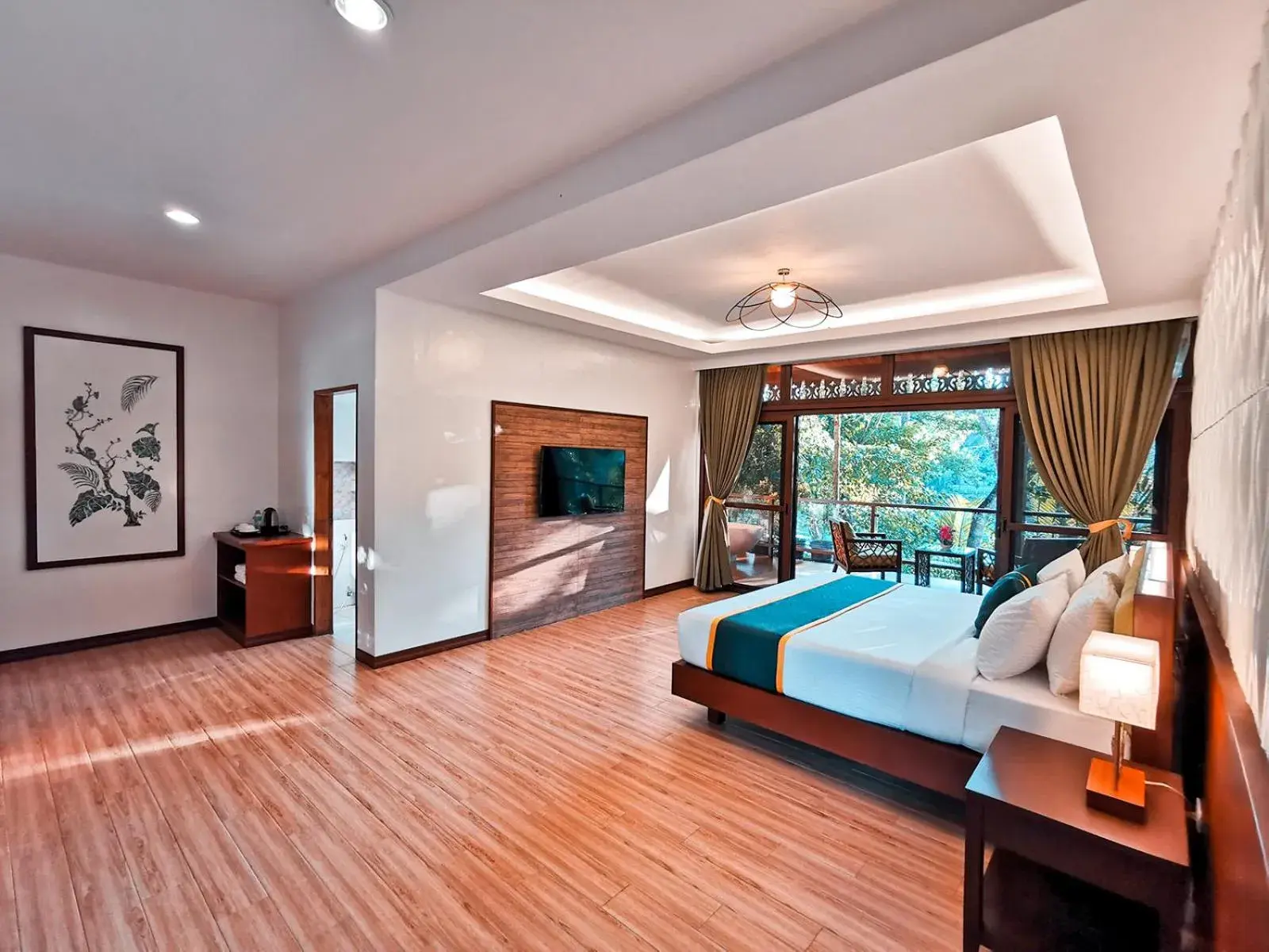 Living room, Bed in Loboc River Resort Living room, Bed in Loboc River Resort