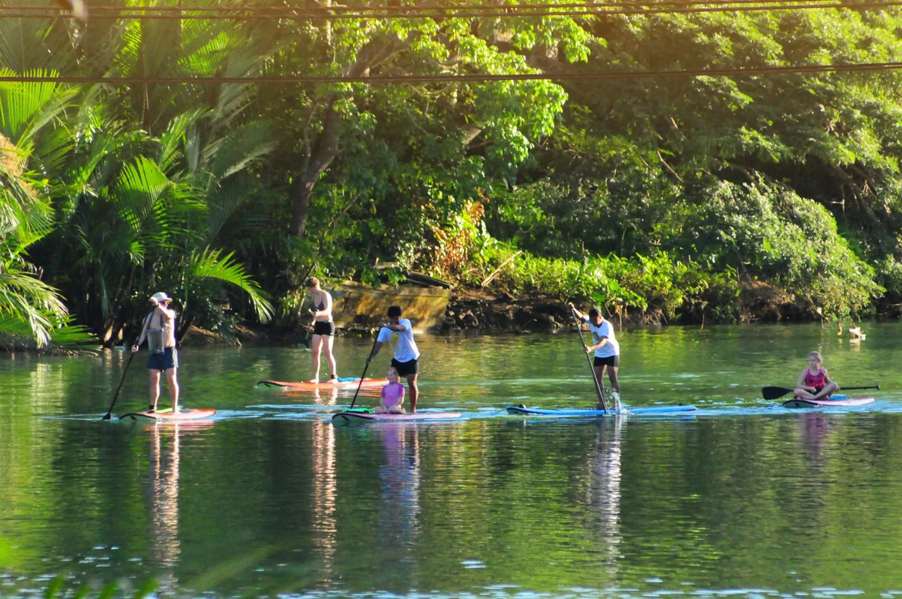 People in Loboc River Resort