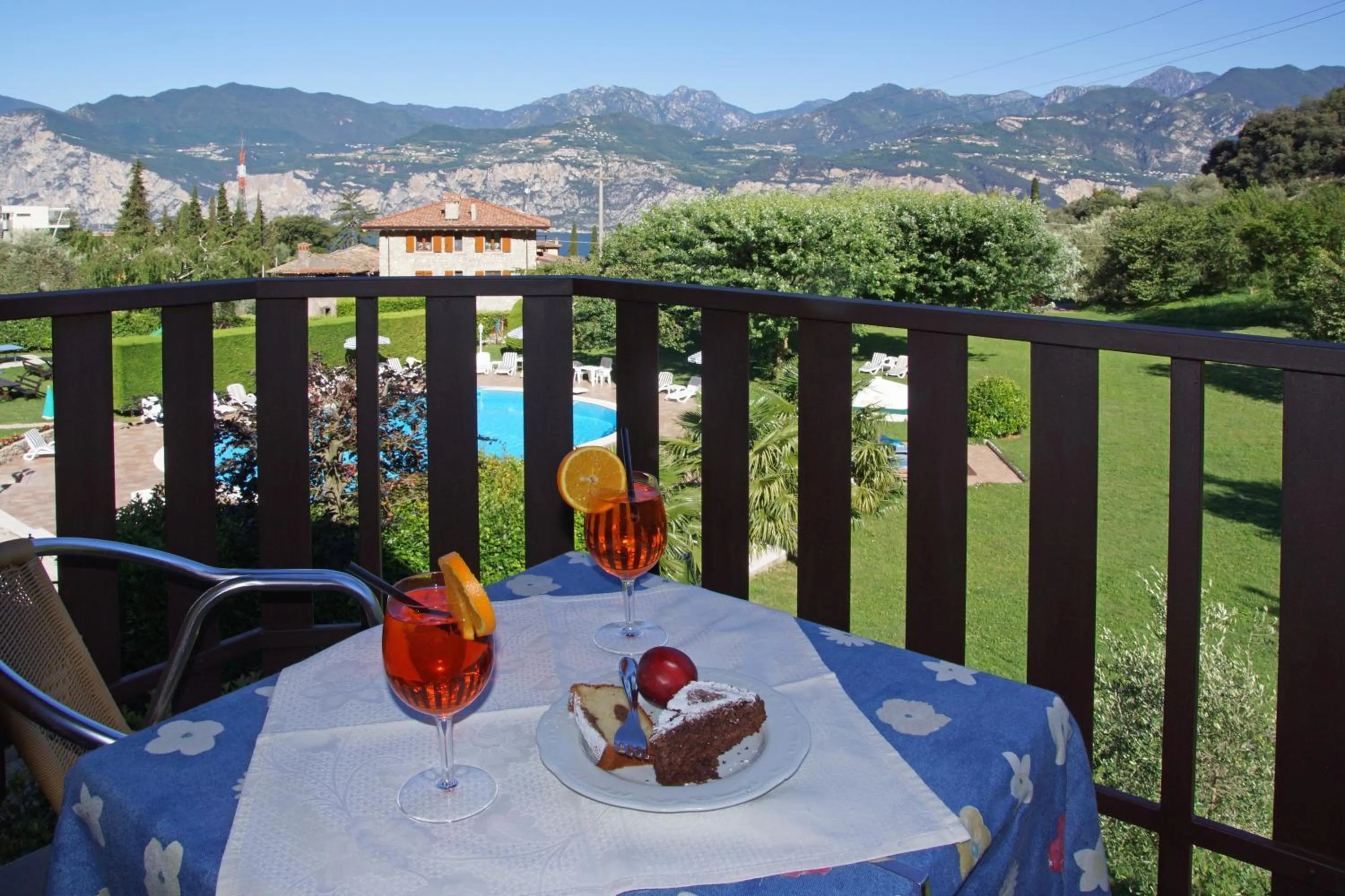 Balcony/Terrace in Park Hotel Val Di Monte ***S