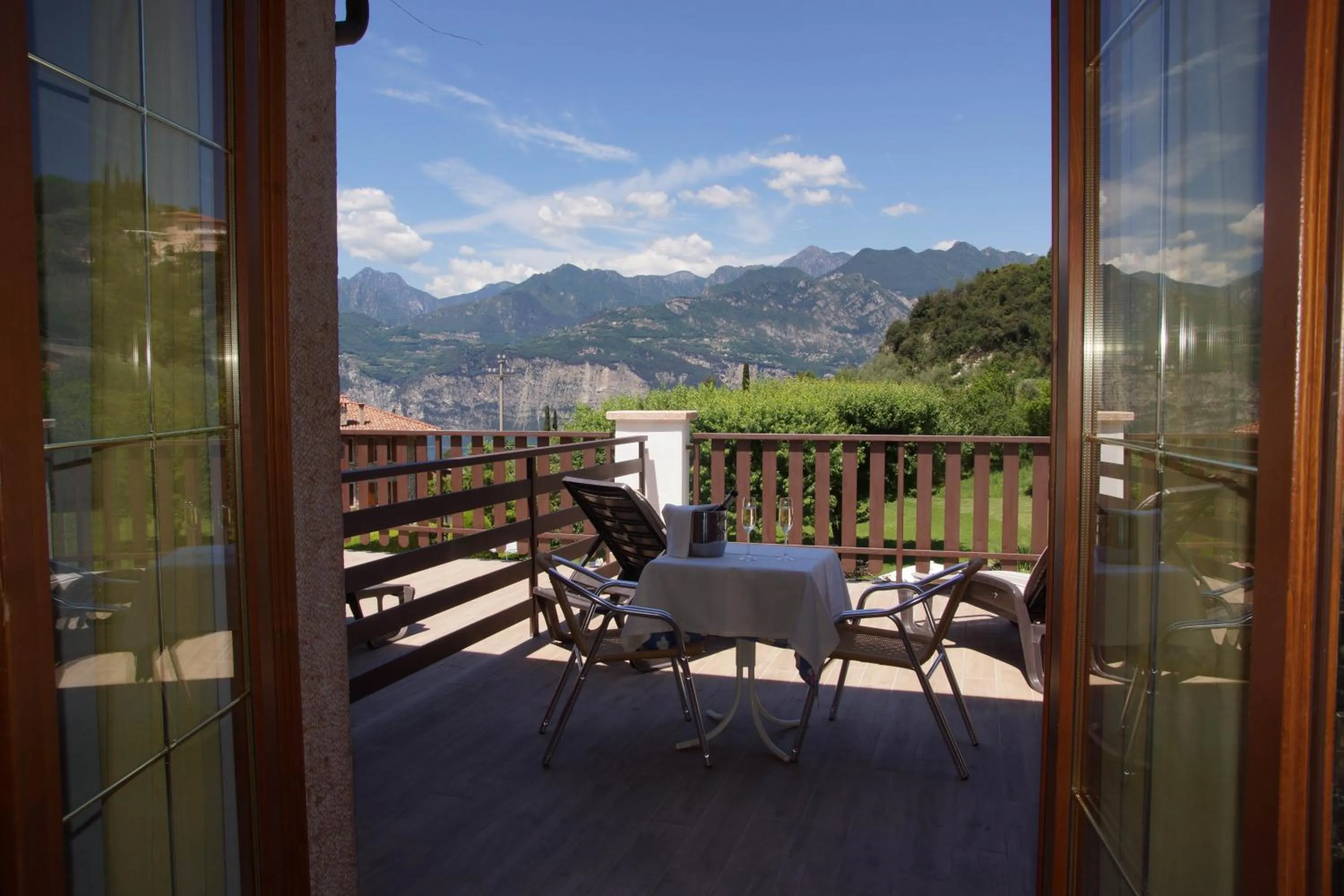 Balcony/Terrace in Park Hotel Val Di Monte ***S