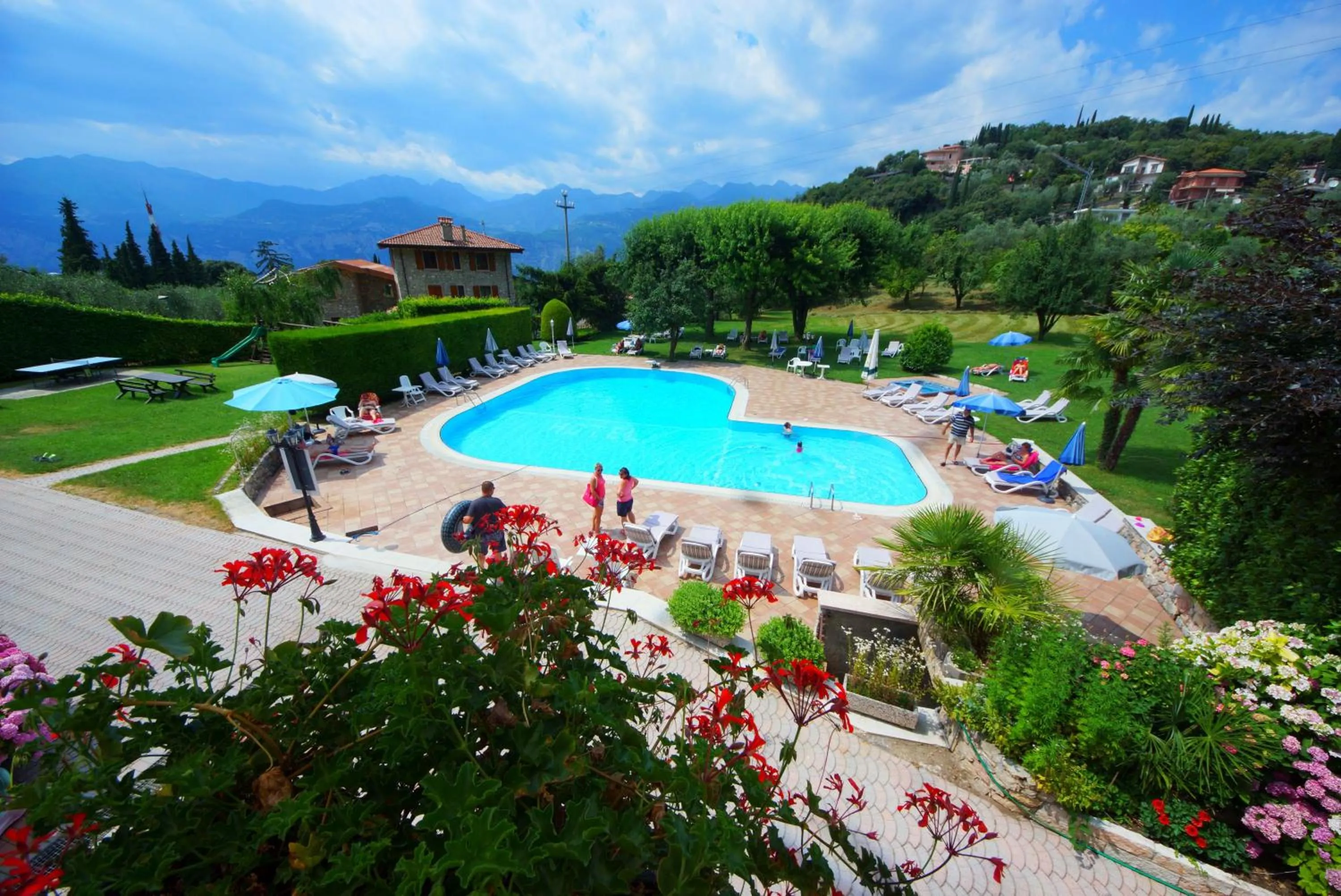 Garden in Park Hotel Val Di Monte ***S