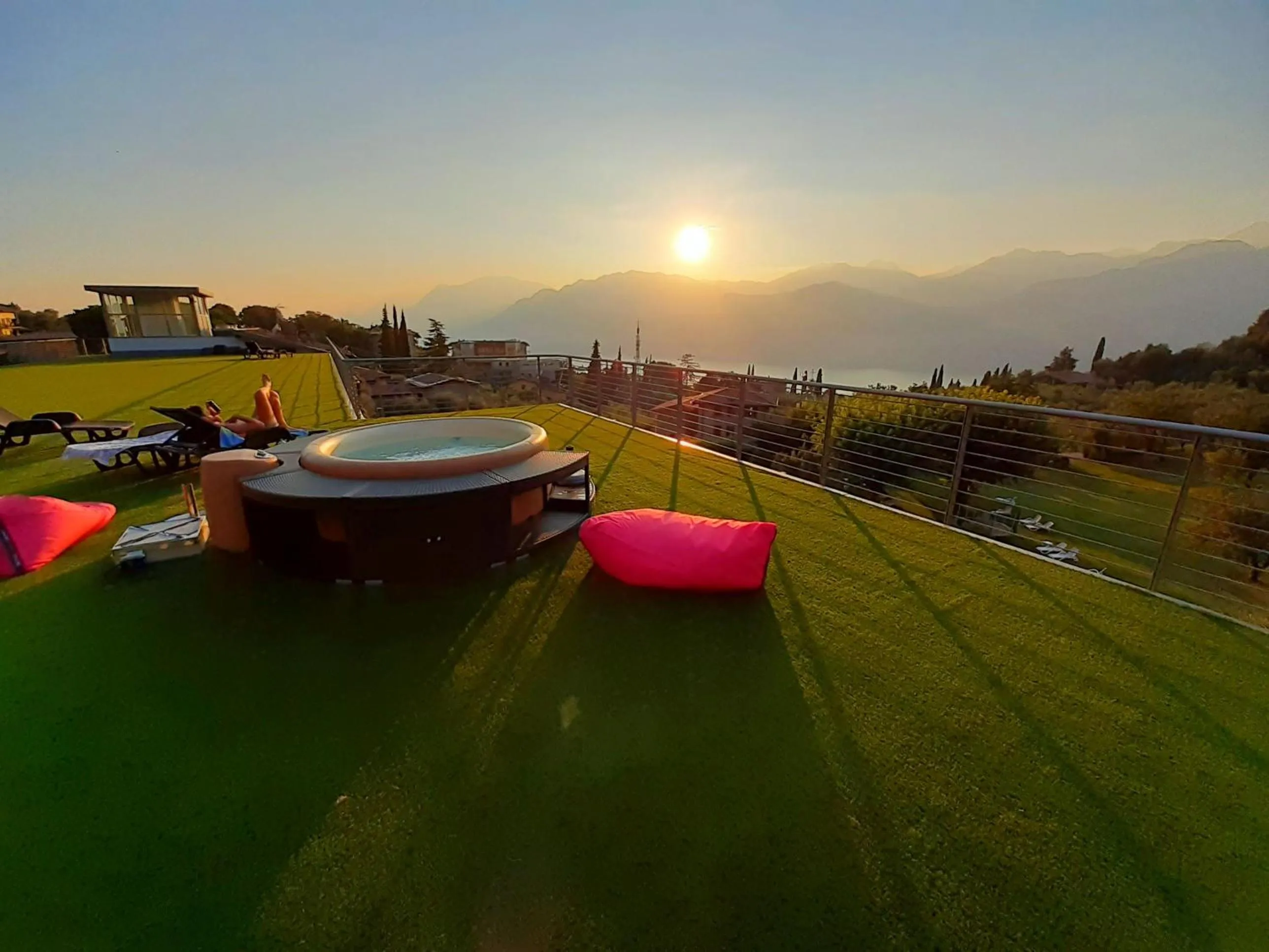 Balcony/Terrace in Park Hotel Val Di Monte ***S