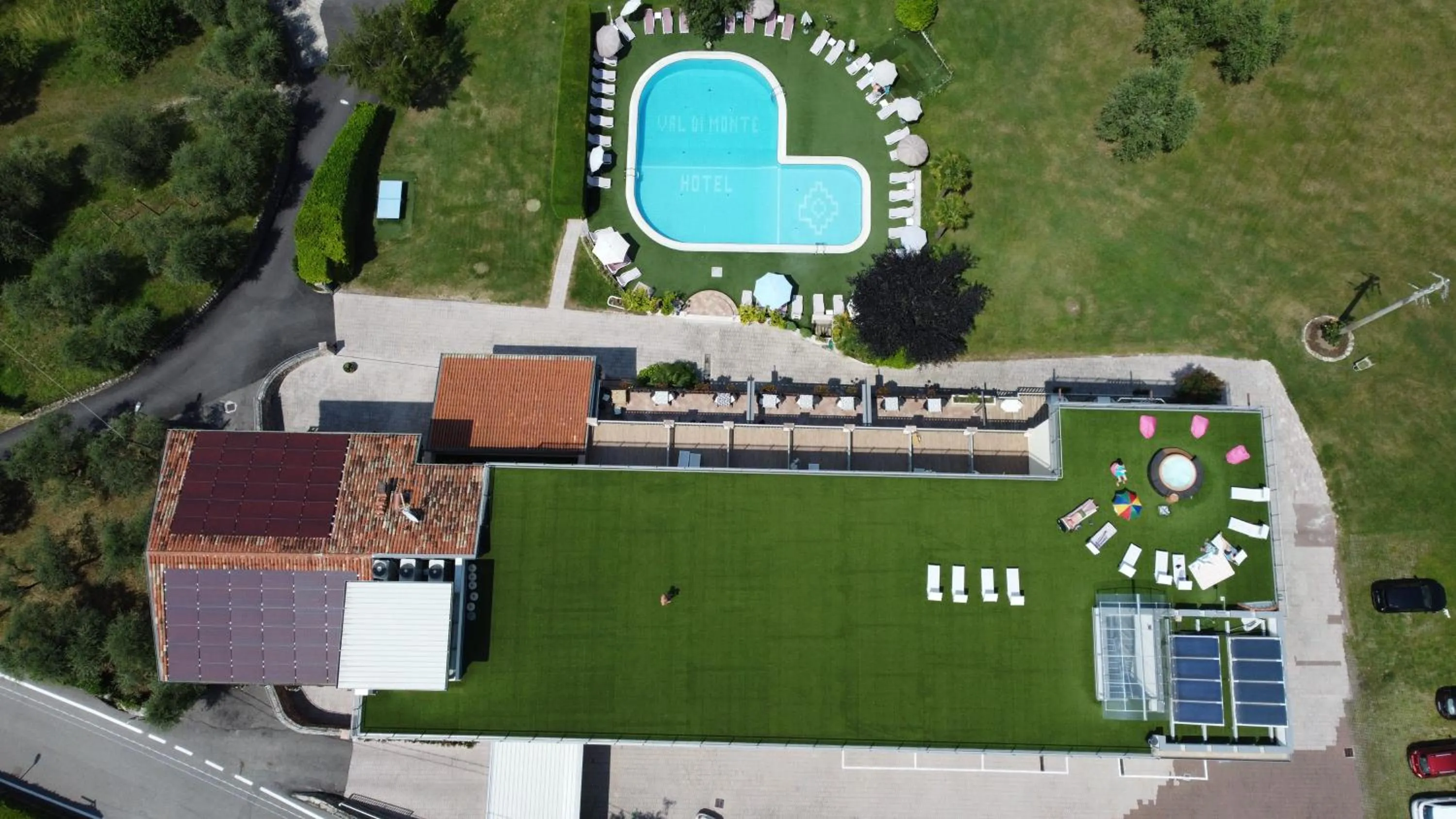 Balcony/Terrace in Park Hotel Val Di Monte ***S