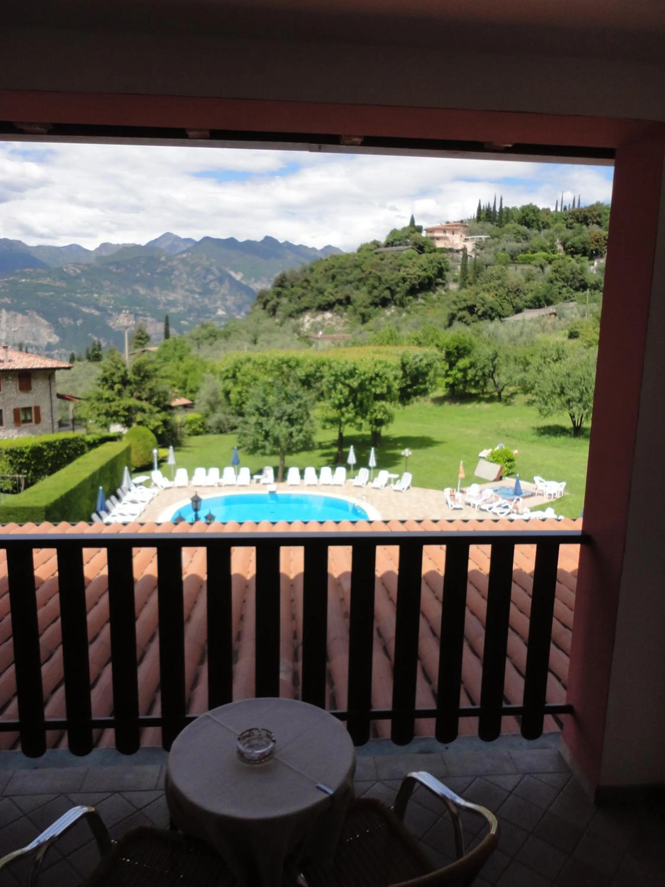 Balcony/Terrace in Park Hotel Val Di Monte ***S