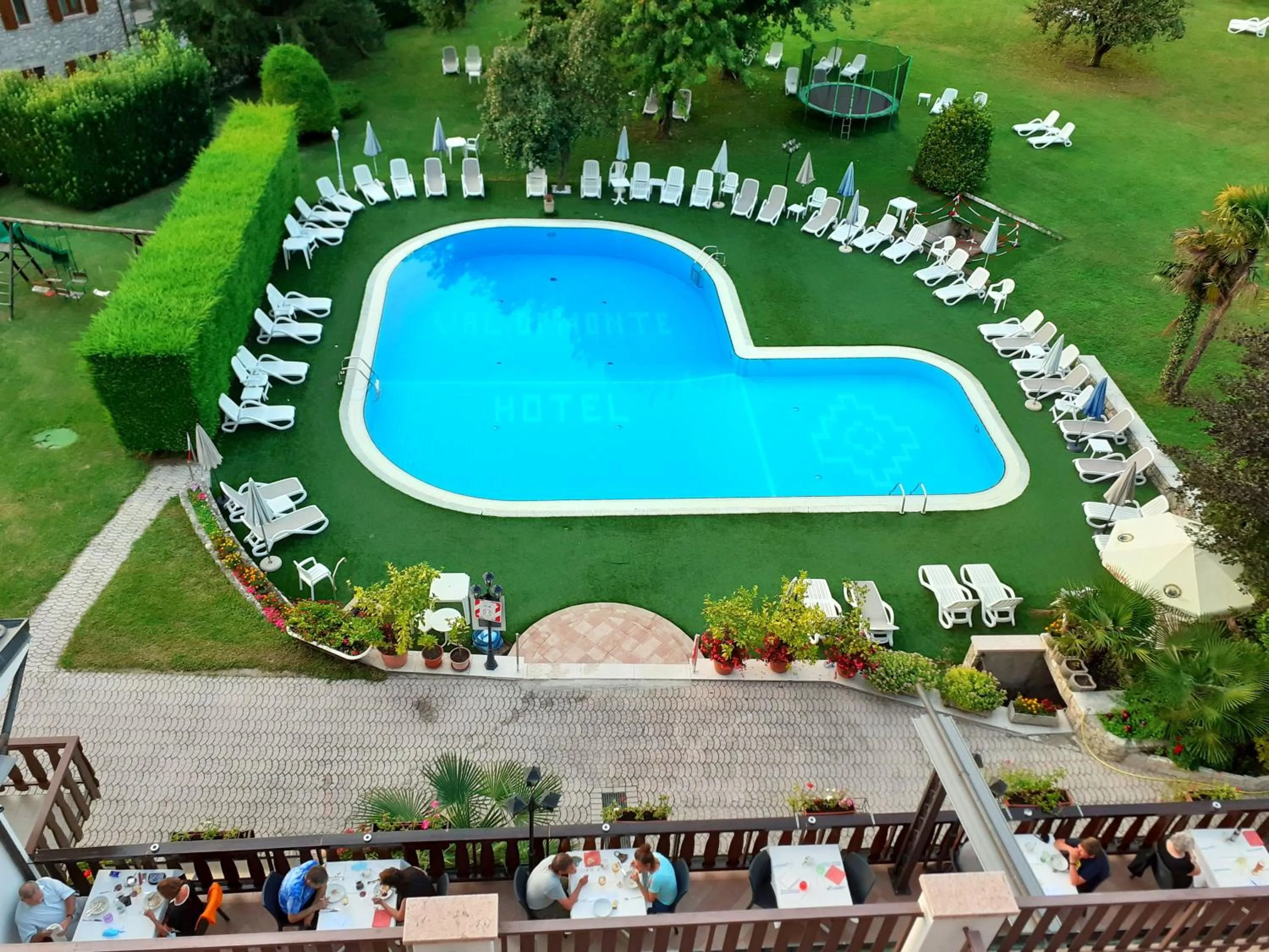 Swimming pool in Park Hotel Val Di Monte ***S