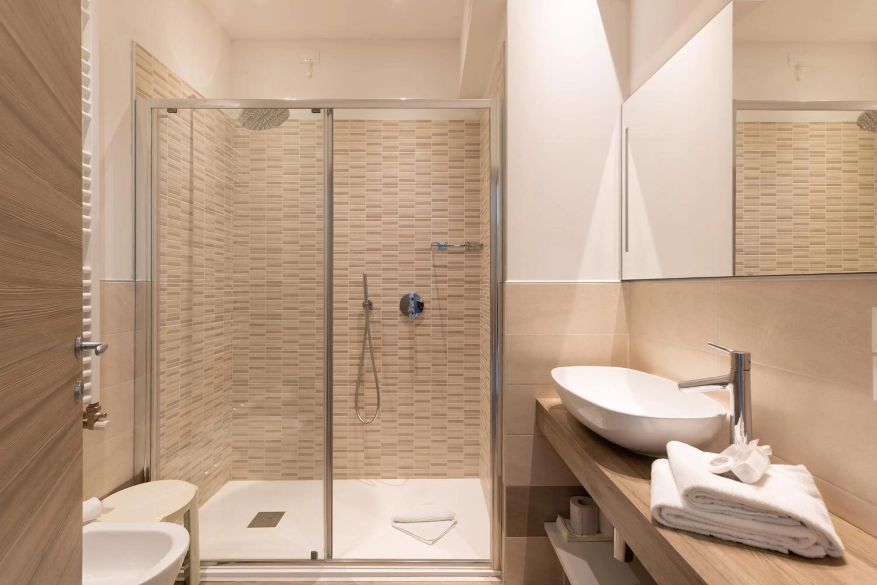 Shower in Park Hotel Val Di Monte ***S