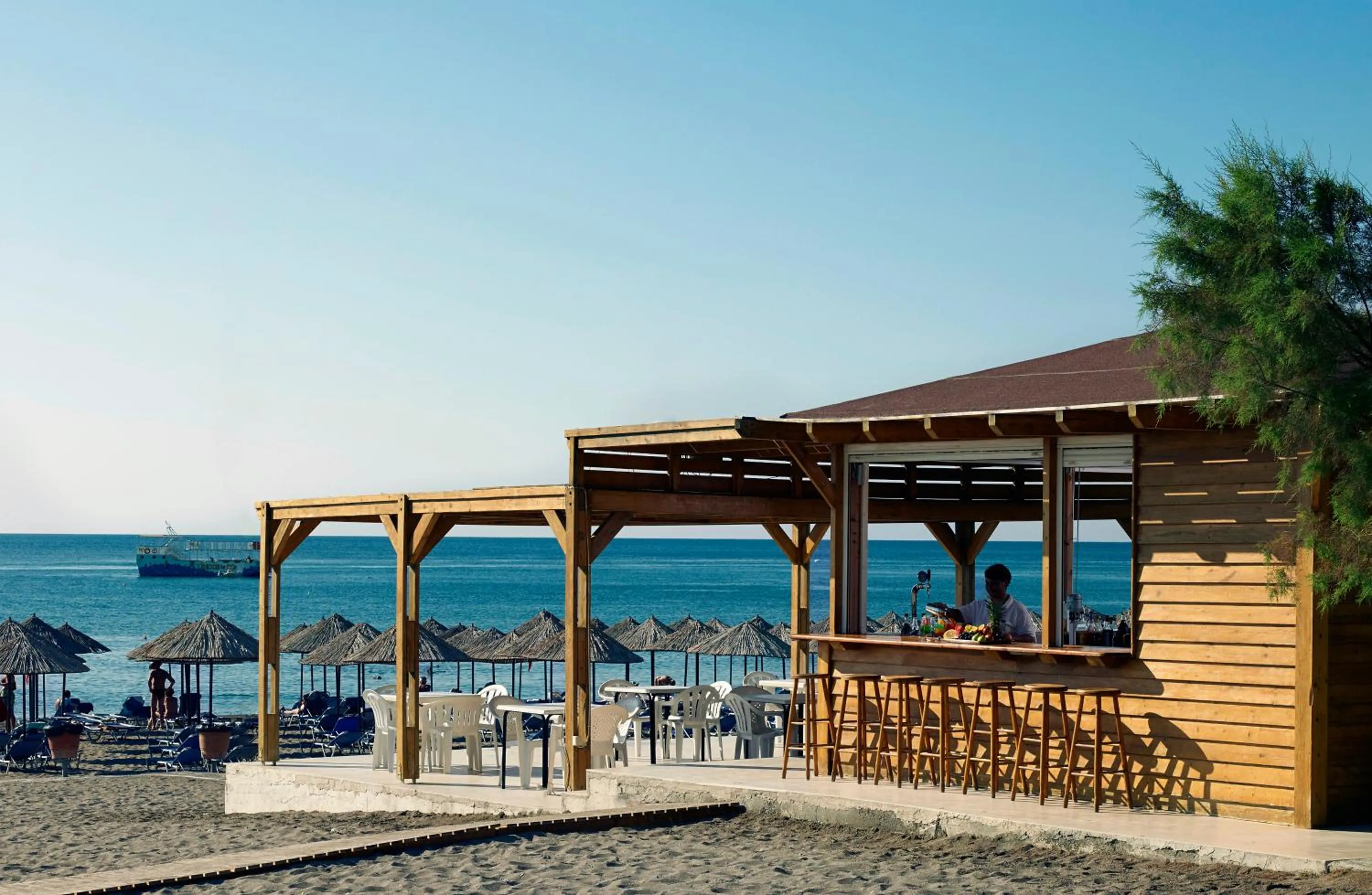 Lounge or bar in Mitsis Rodos Maris