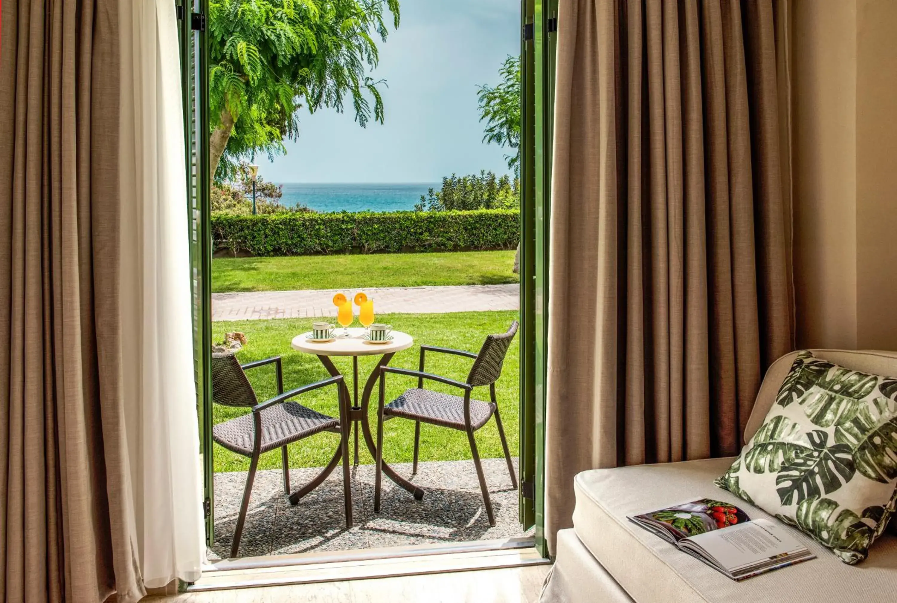 Sea view in Mitsis Rodos Maris Sea view in Mitsis Rodos Maris