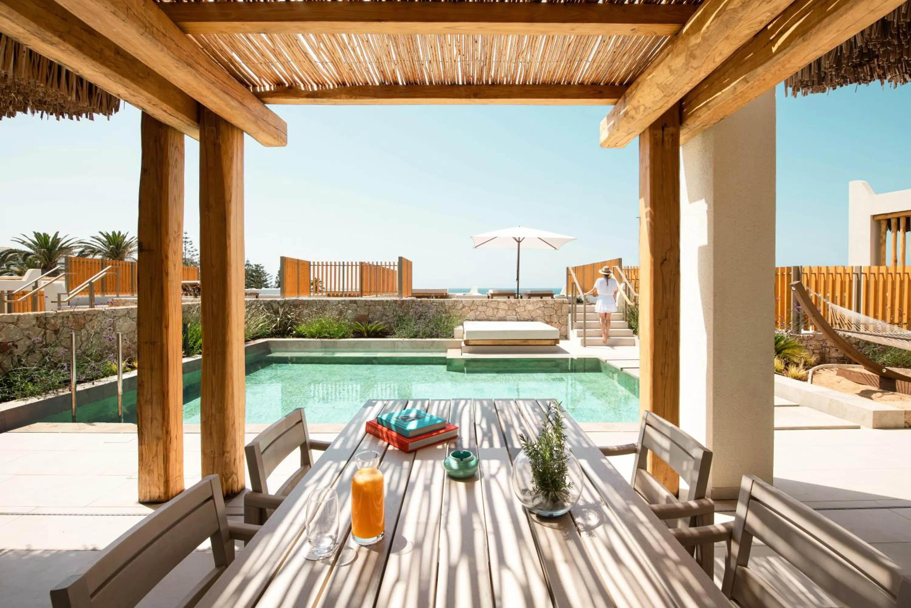 Seating area in Mitsis Selection Rinela