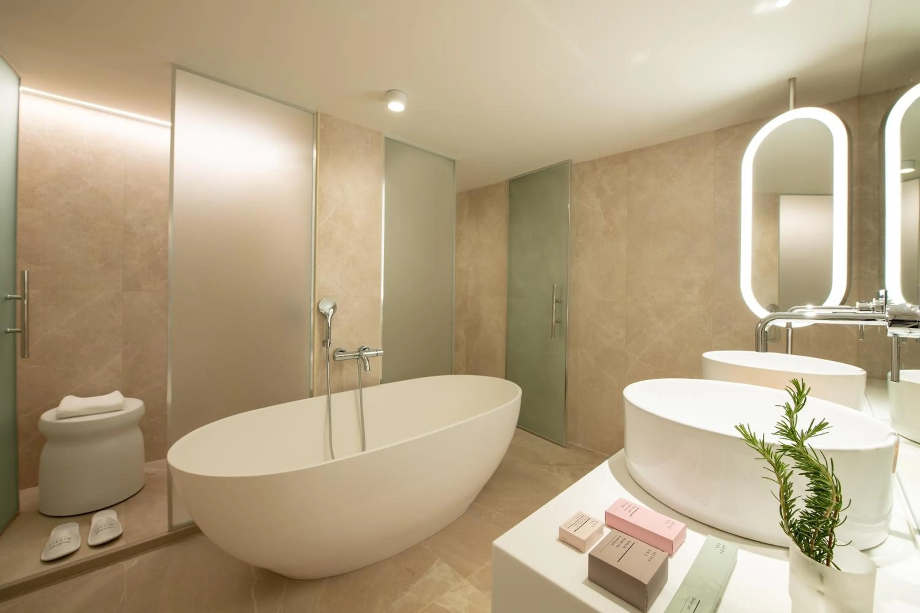 Bathroom in Mitsis Selection Rinela