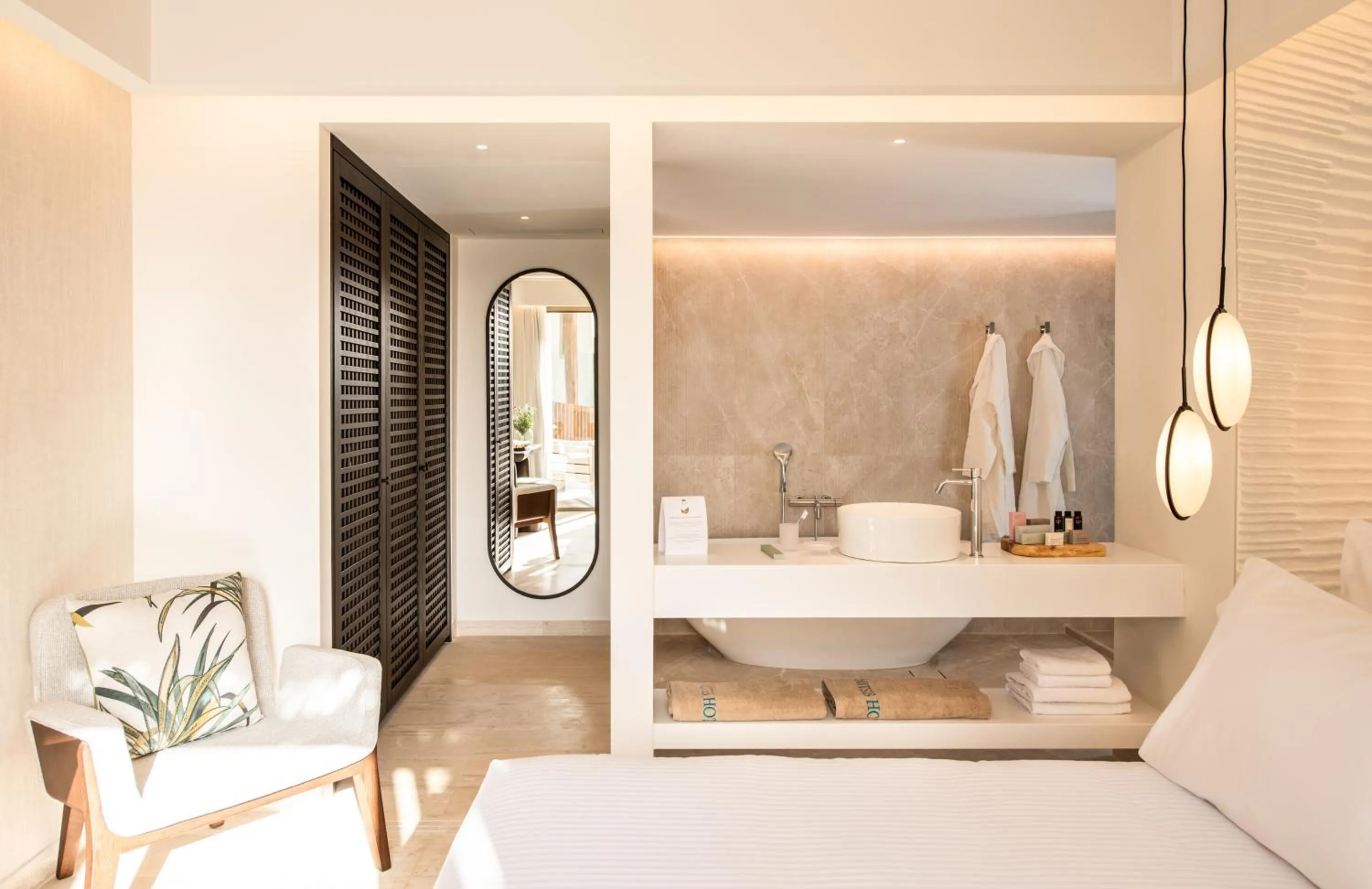 Bathroom in Mitsis Selection Rinela