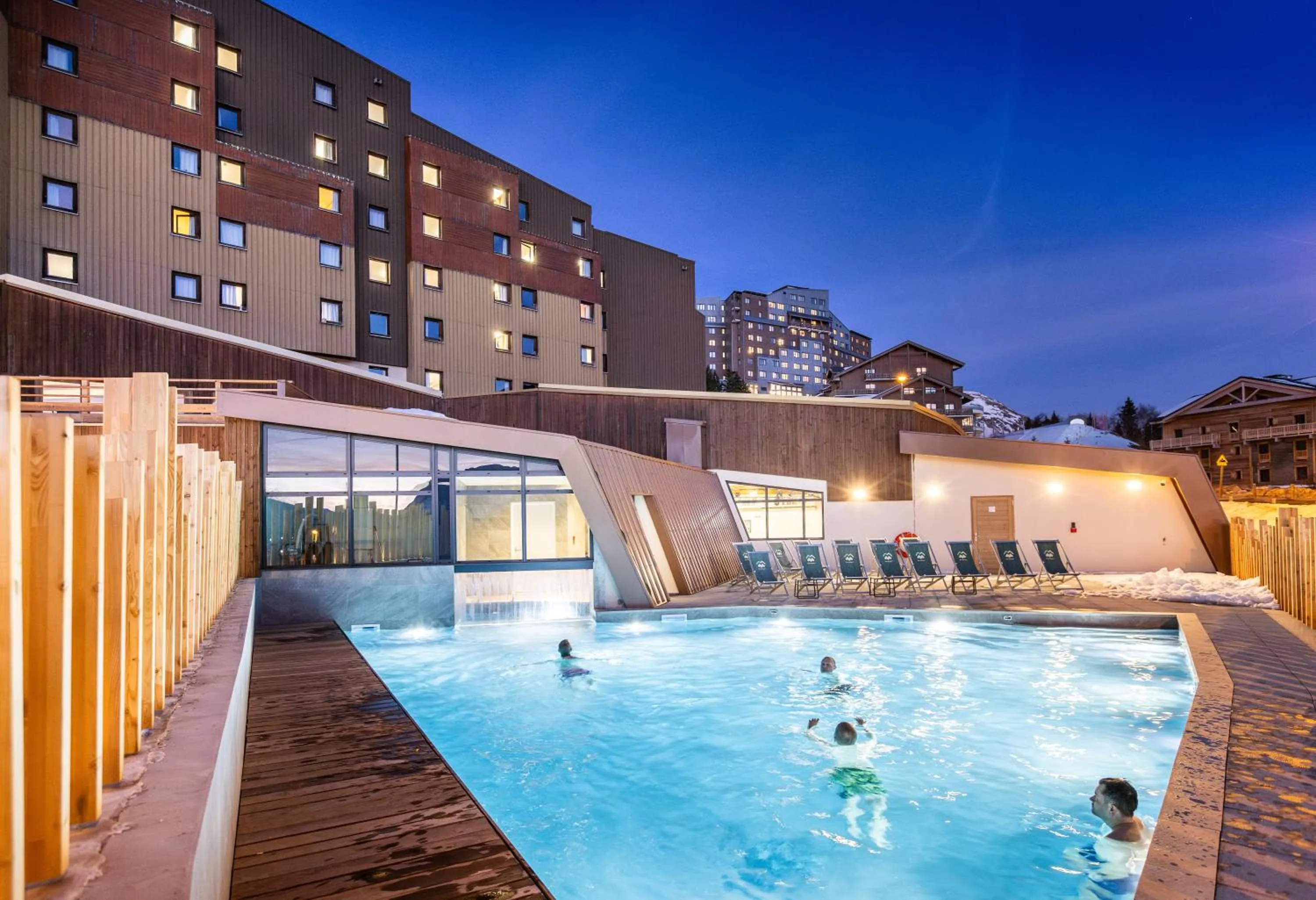Swimming pool in Hôtel Club MMV Les Bergers