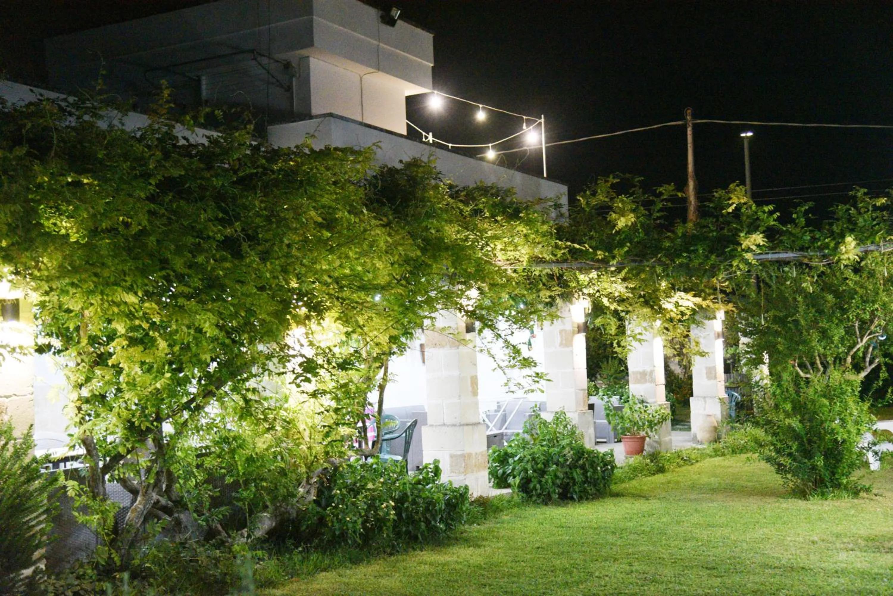 Garden view in B&B Villa Sofia