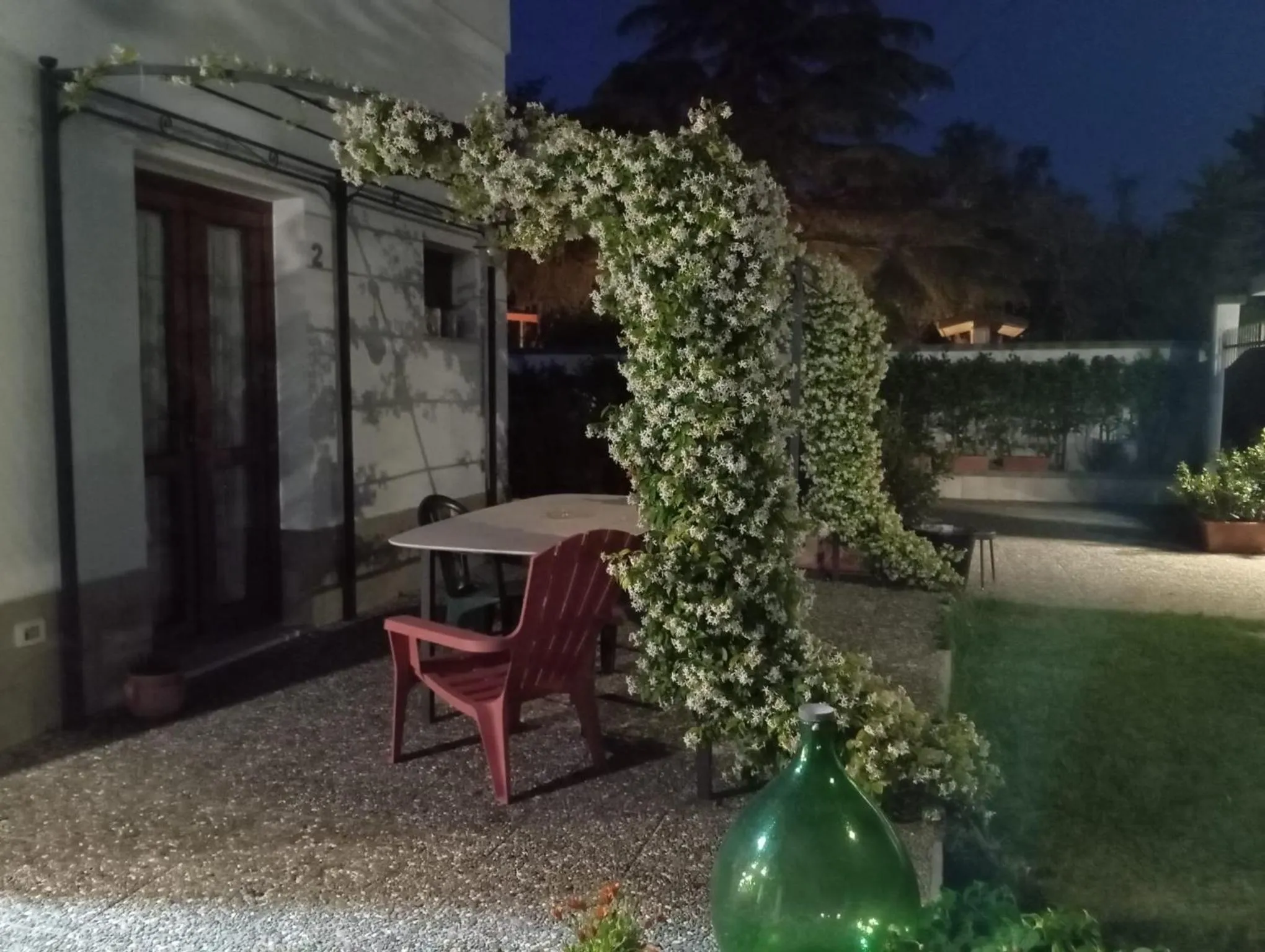 Patio in B&B Villa Sofia