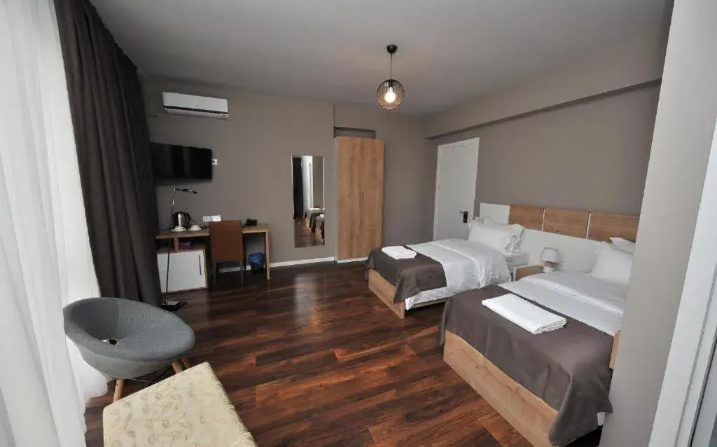 Bed in Boho Tiflis Hotel Bed in Boho Tiflis Hotel