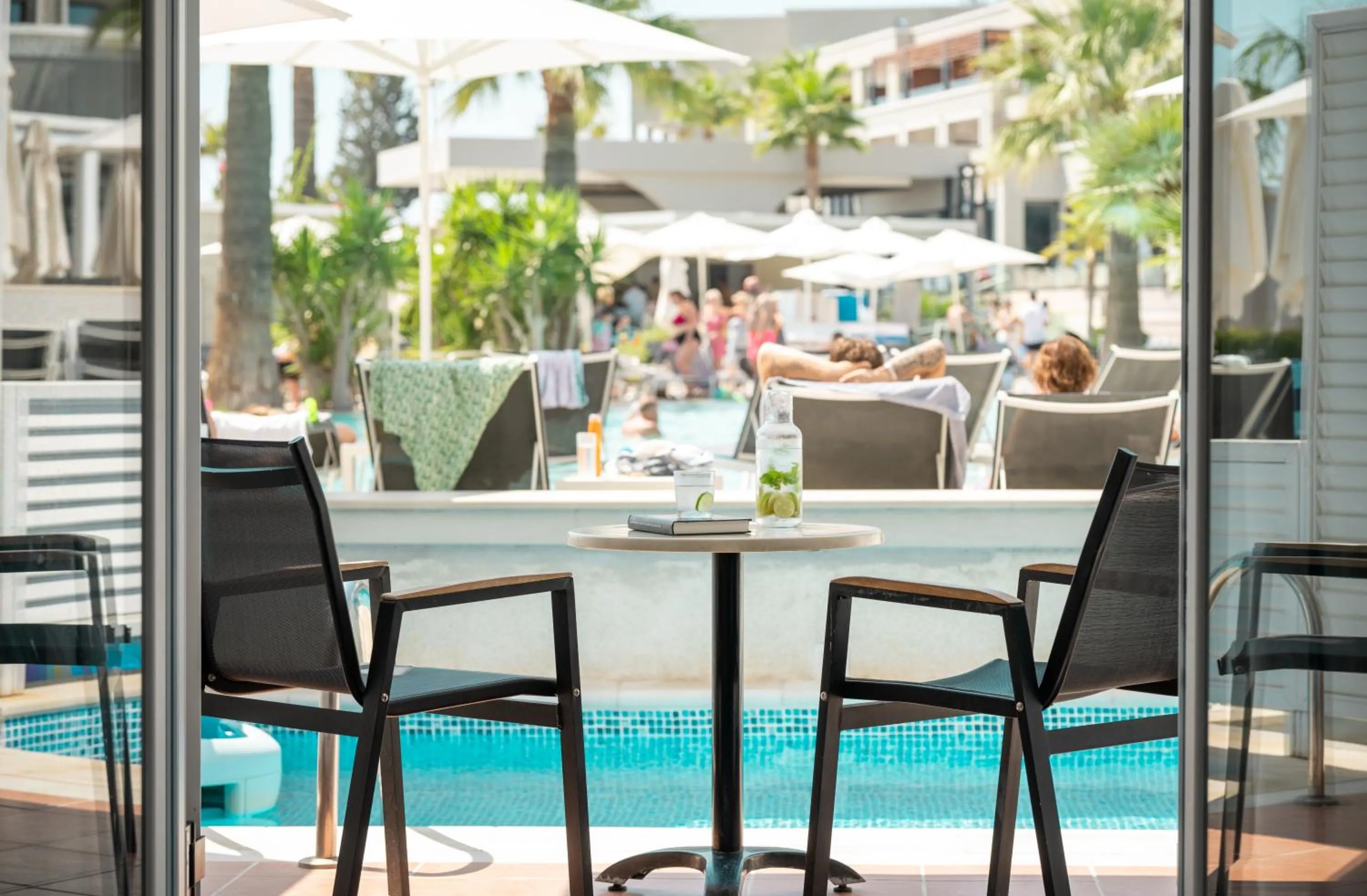 Pool view in Mitsis Rodos Village