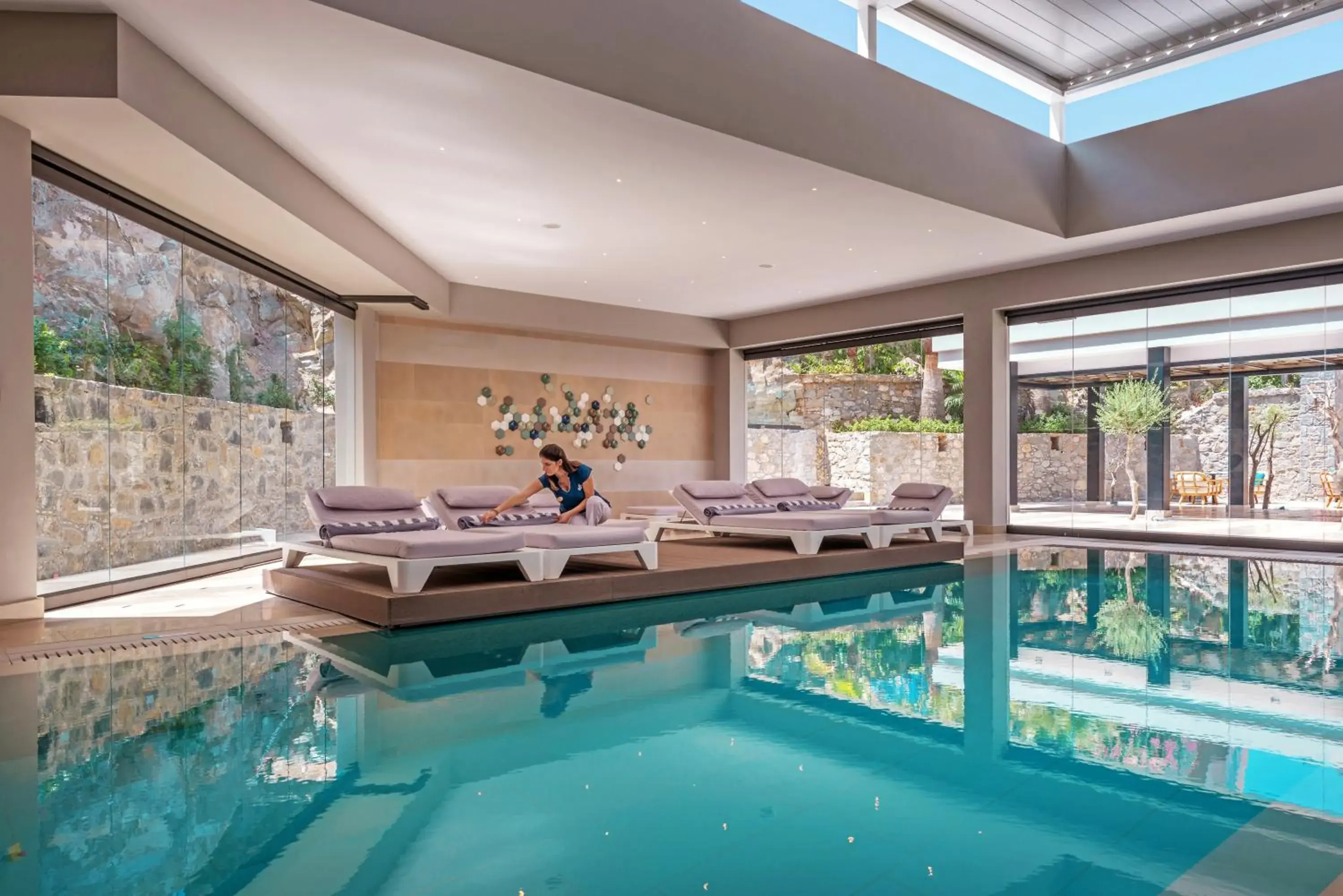 Spa and wellness centre/facilities in Mitsis Rodos Village Spa and wellness centre/facilities in Mitsis Rodos Village