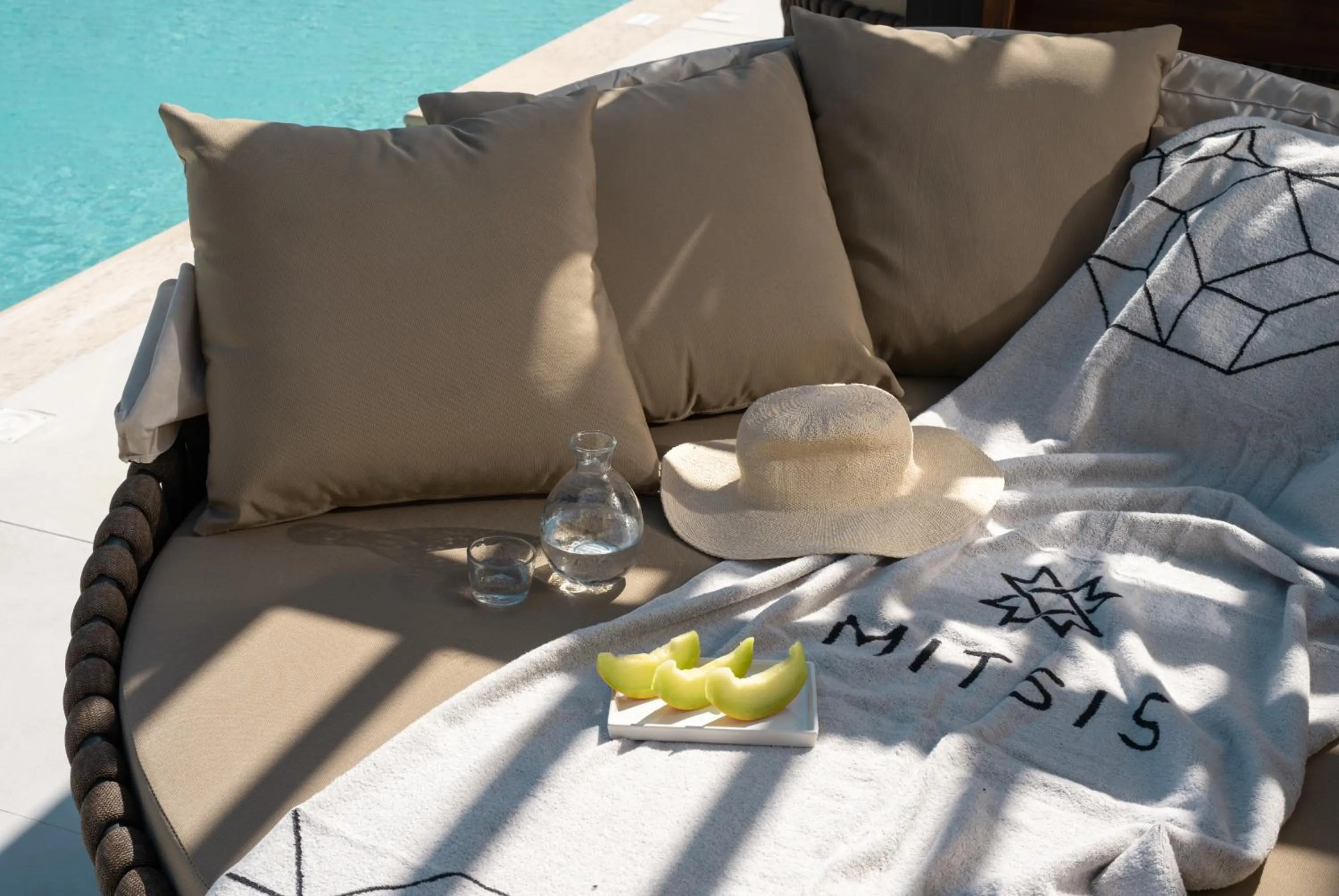 Swimming pool in Mitsis Rodos Village