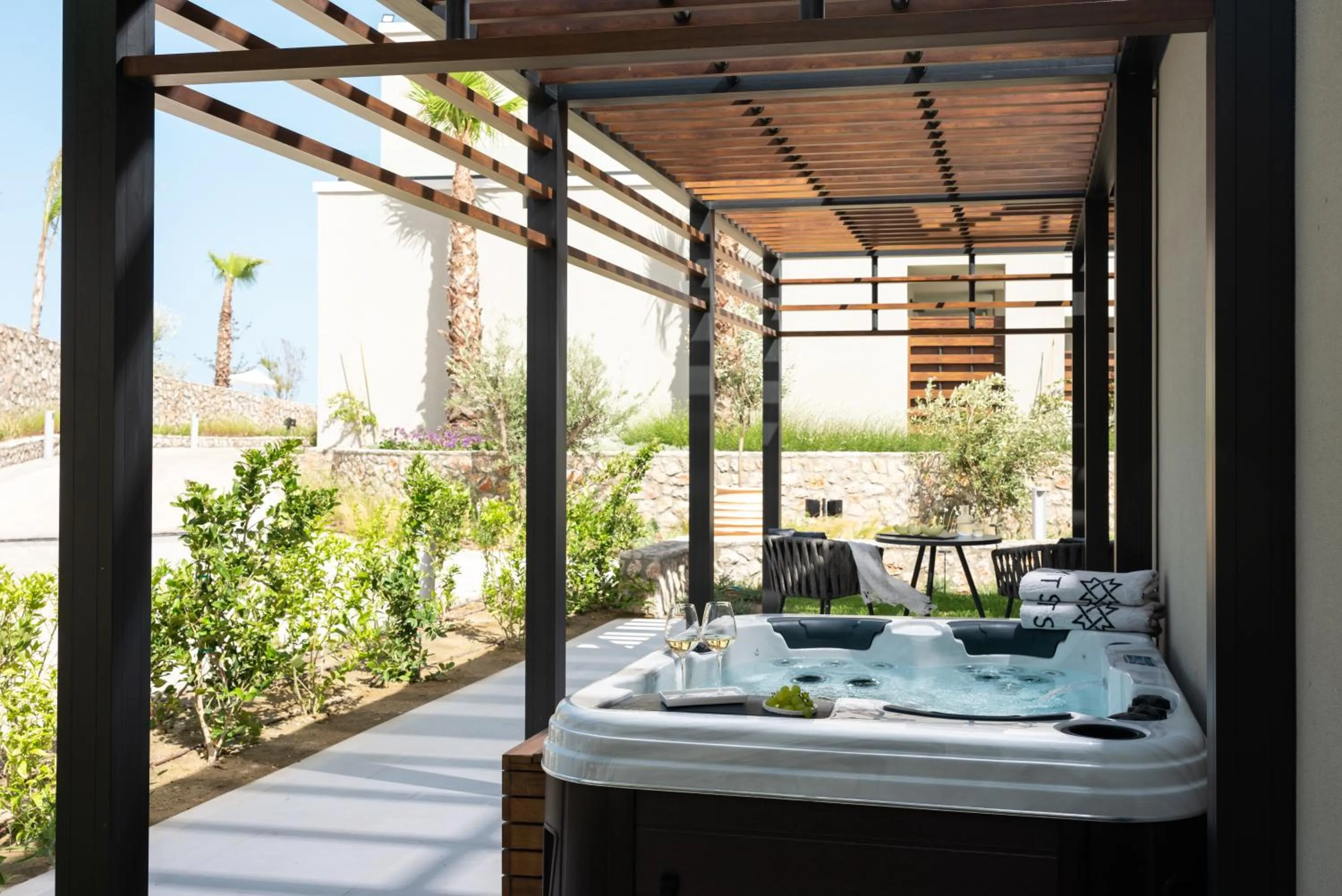 Hot Tub in Mitsis Rodos Village