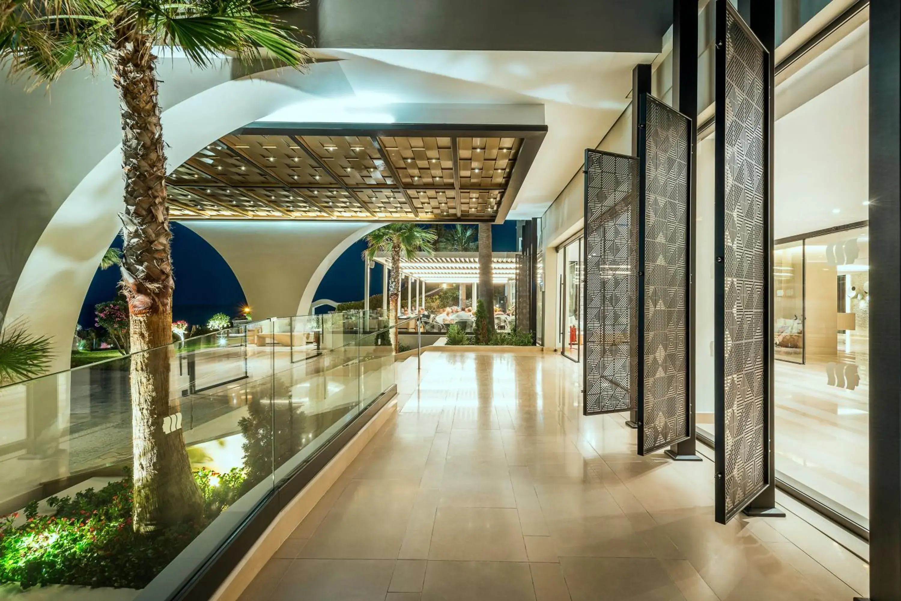 Facade/entrance in Mitsis Rodos Village Facade/entrance in Mitsis Rodos Village