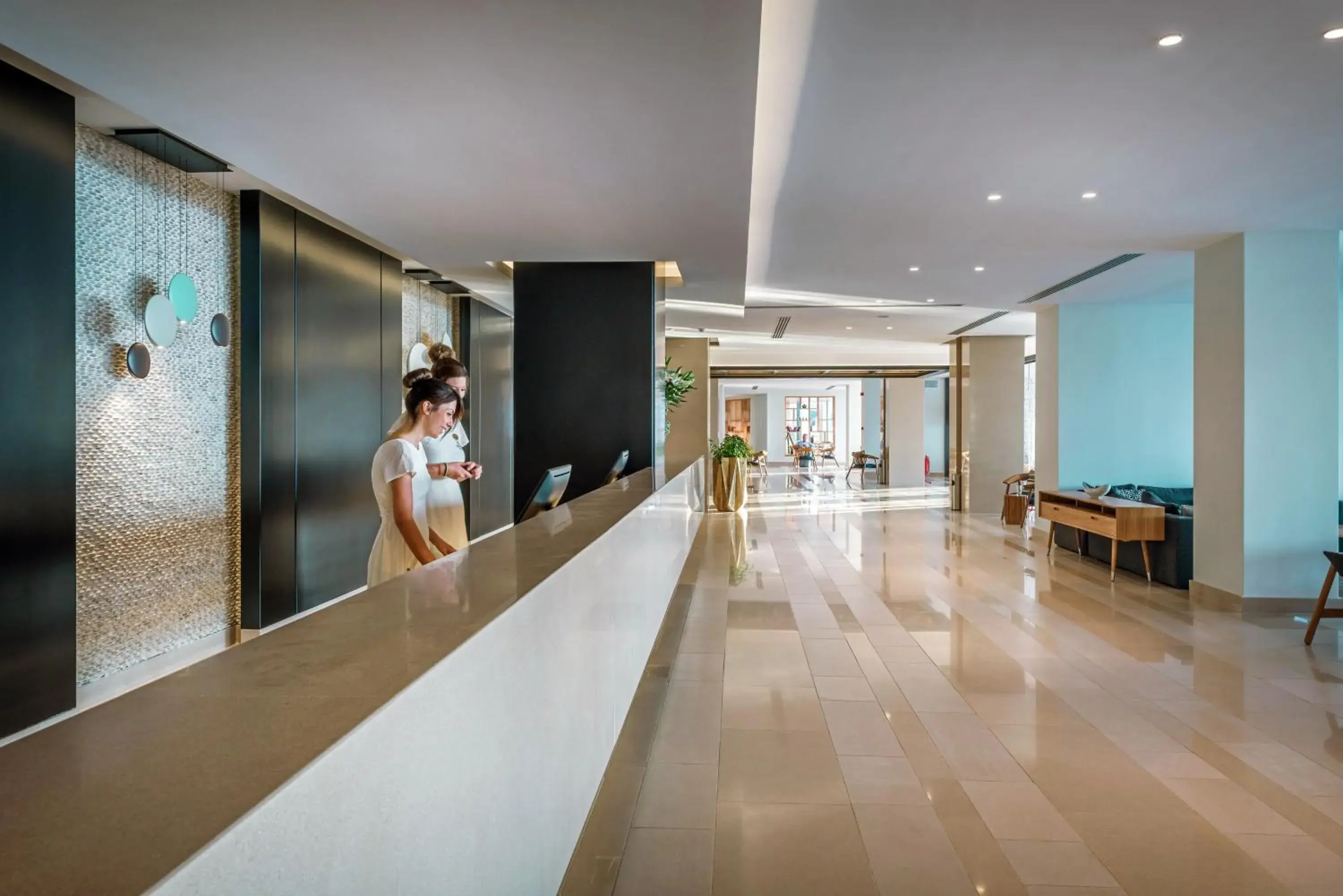 Lobby or reception in Mitsis Rodos Village Lobby or reception in Mitsis Rodos Village