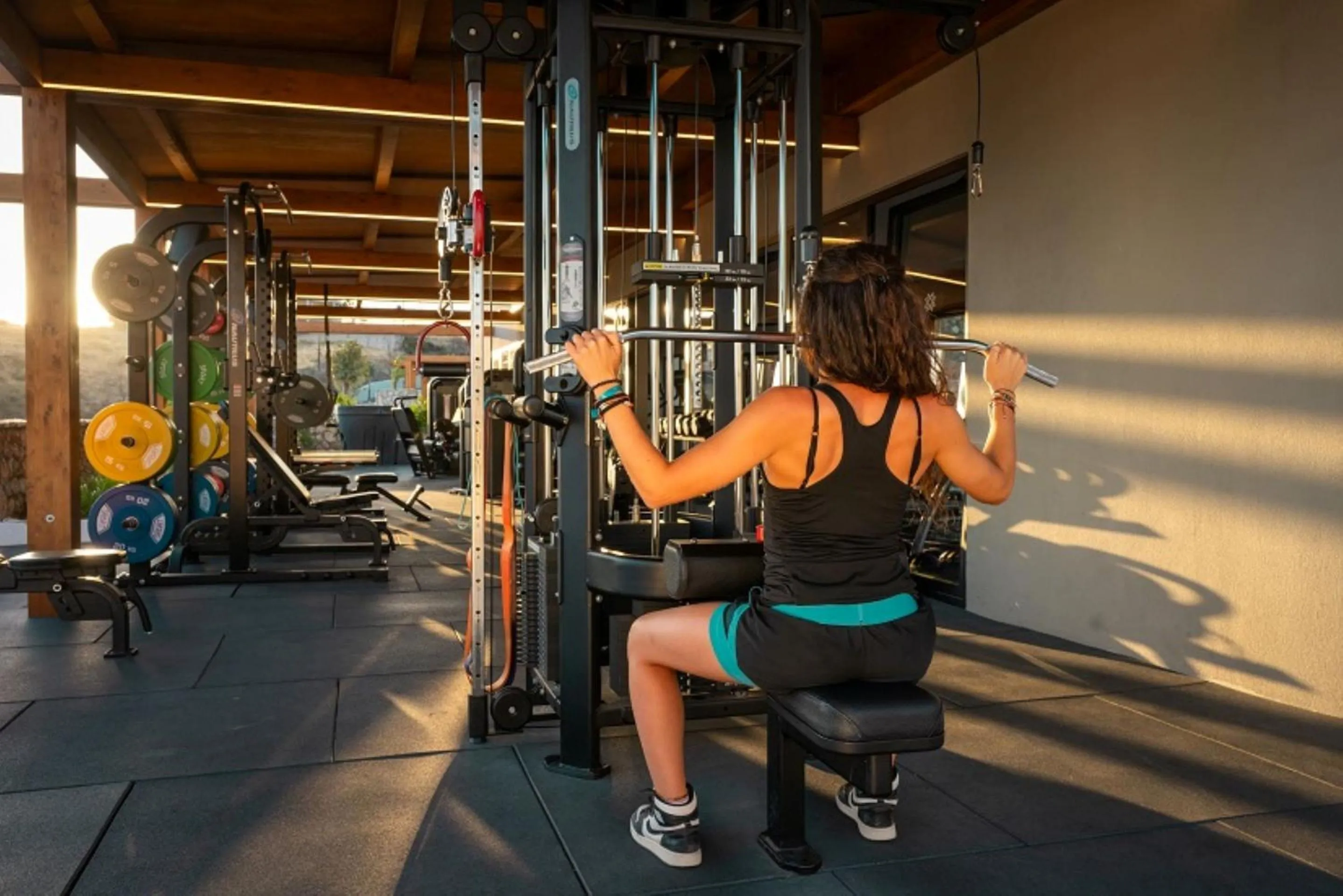 Fitness centre/facilities in Mitsis Rodos Village