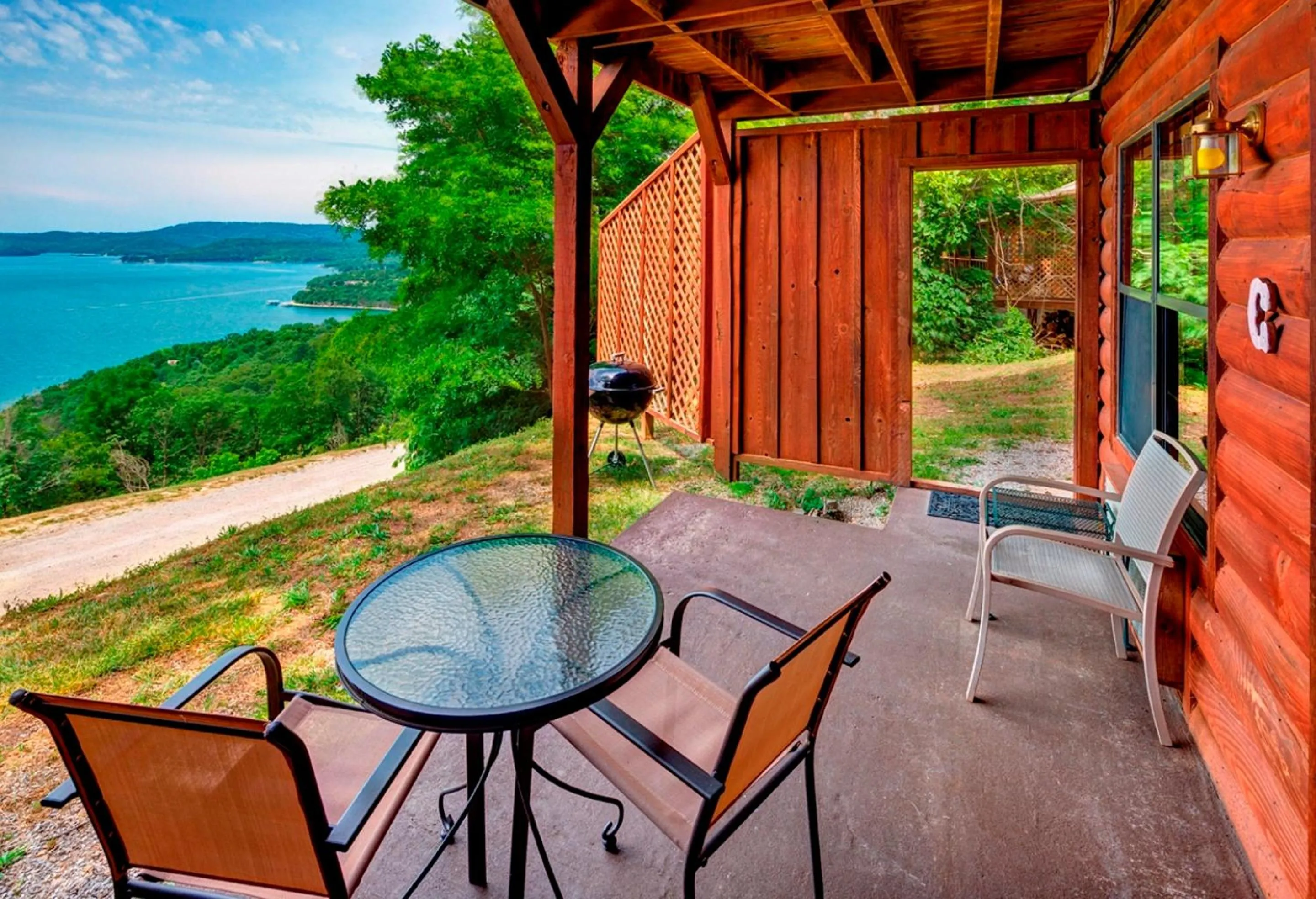 Patio in Sugar Ridge Resort