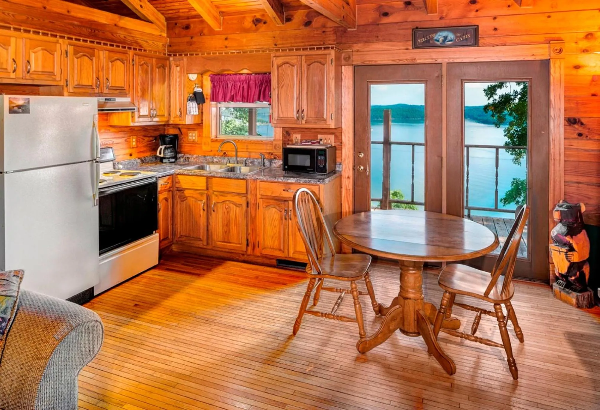 Patio in Sugar Ridge Resort