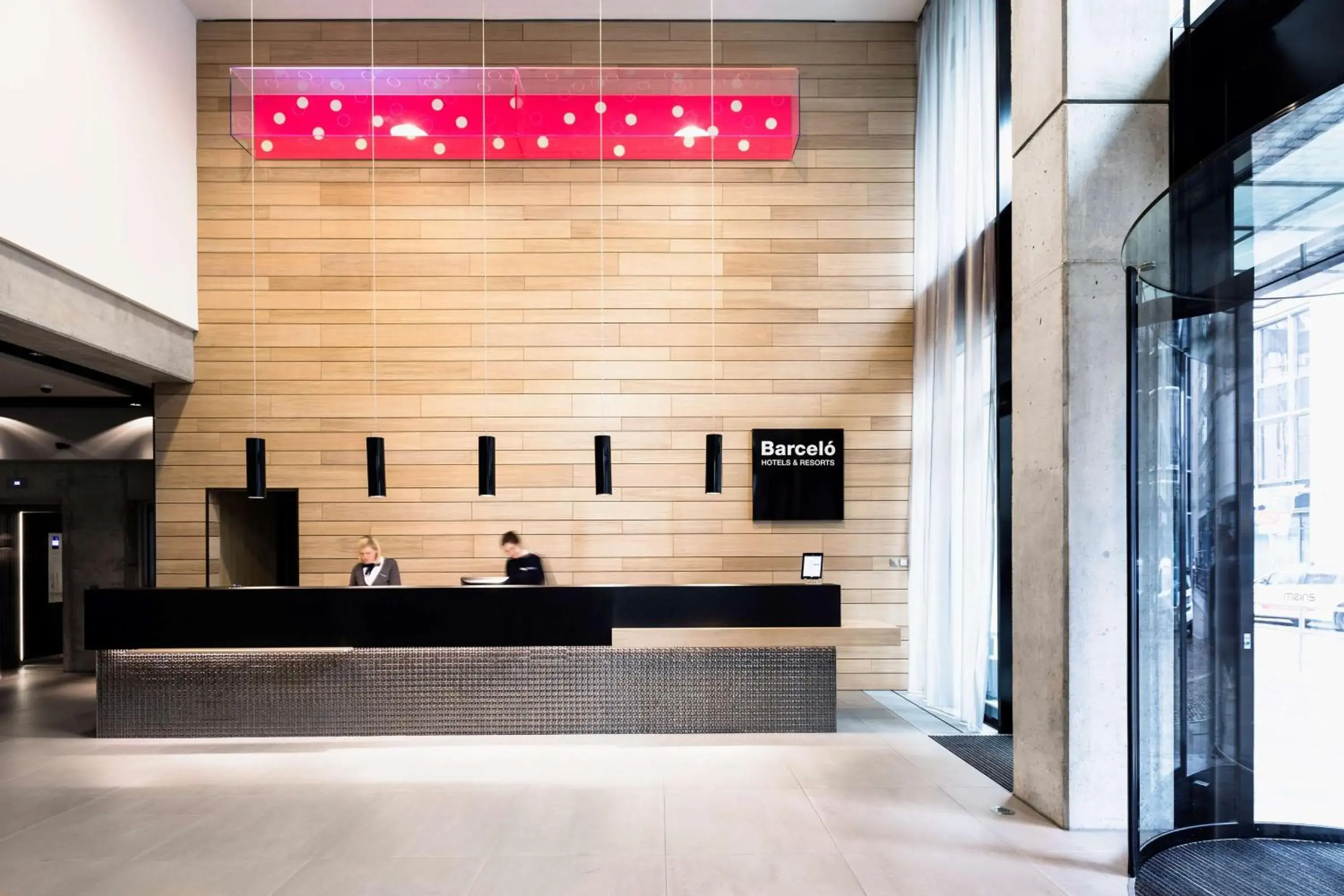Lobby or reception in Barceló Hamburg Lobby or reception in Barceló Hamburg