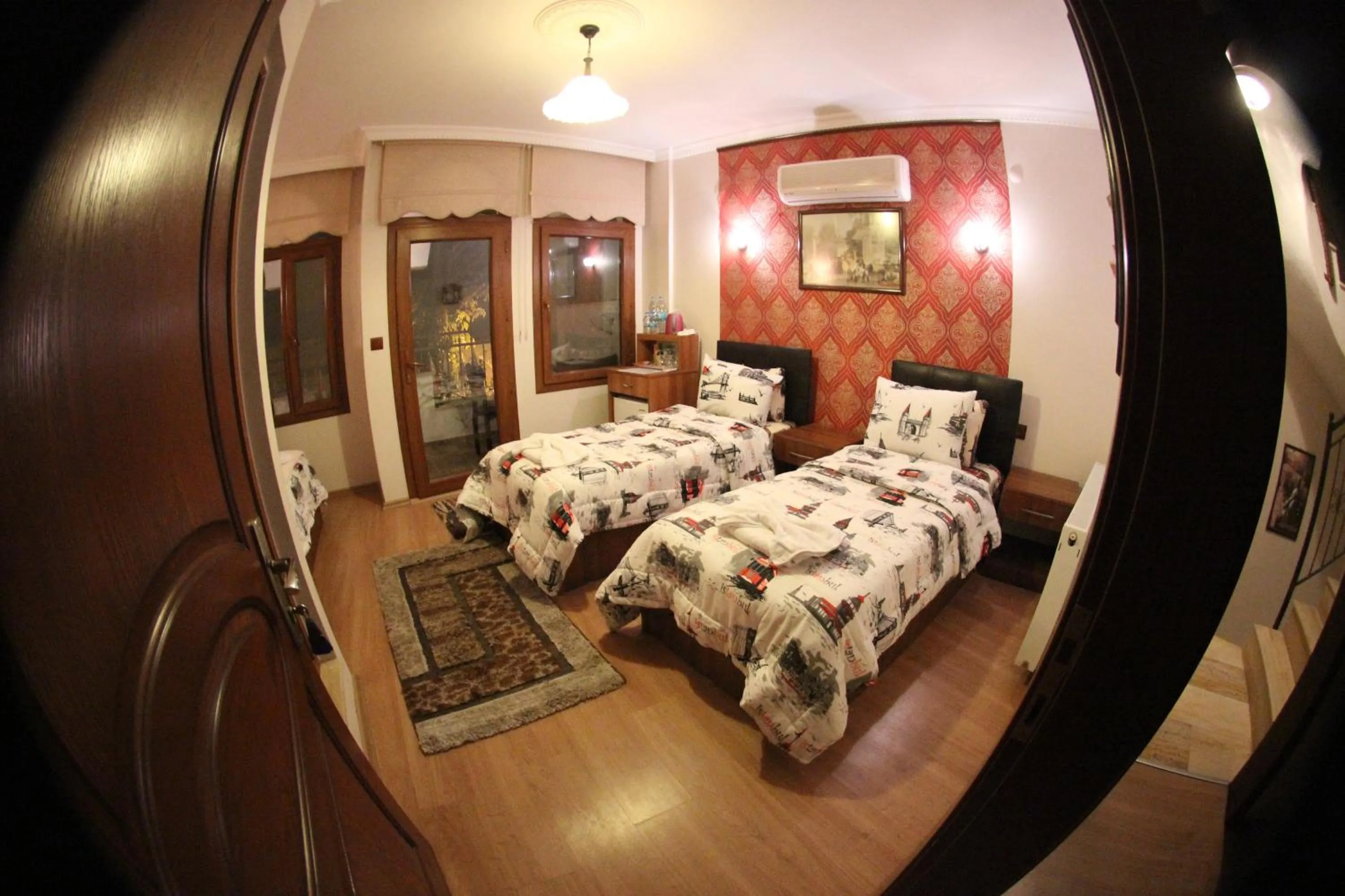 Bed in Boomerang Guest House