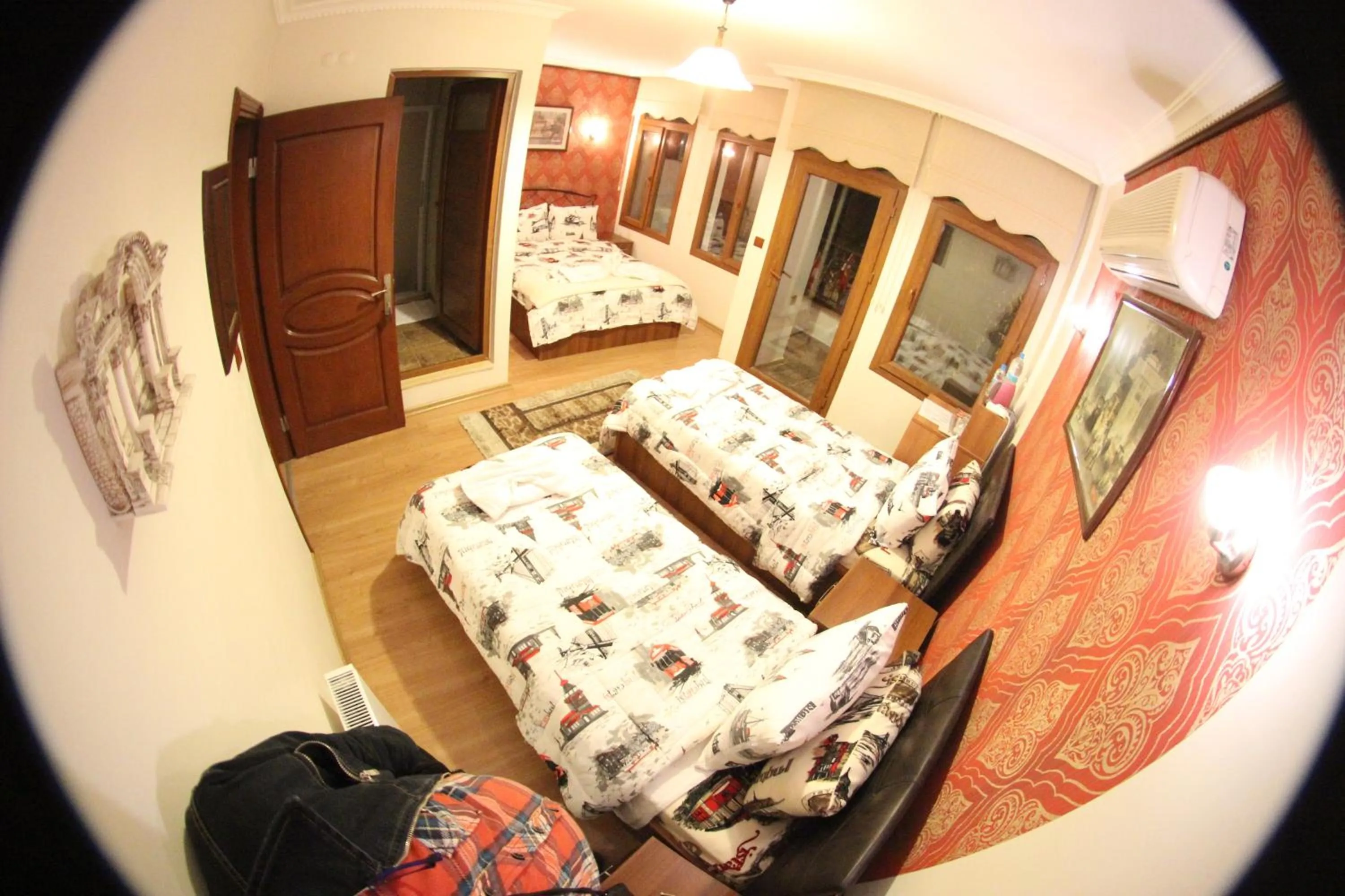 Bed in Boomerang Guest House