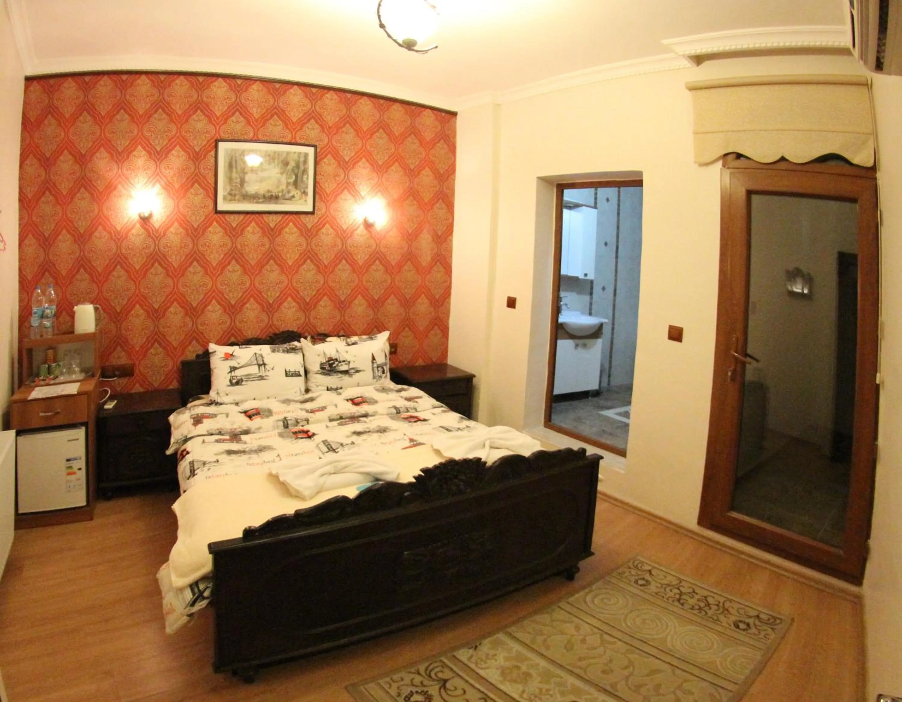 Bed in Boomerang Guest House