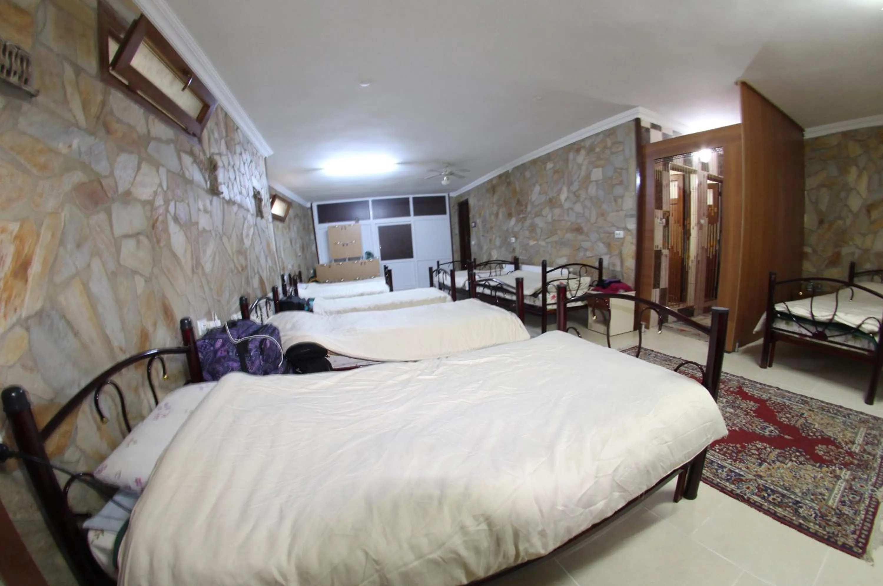 Bed in Boomerang Guest House