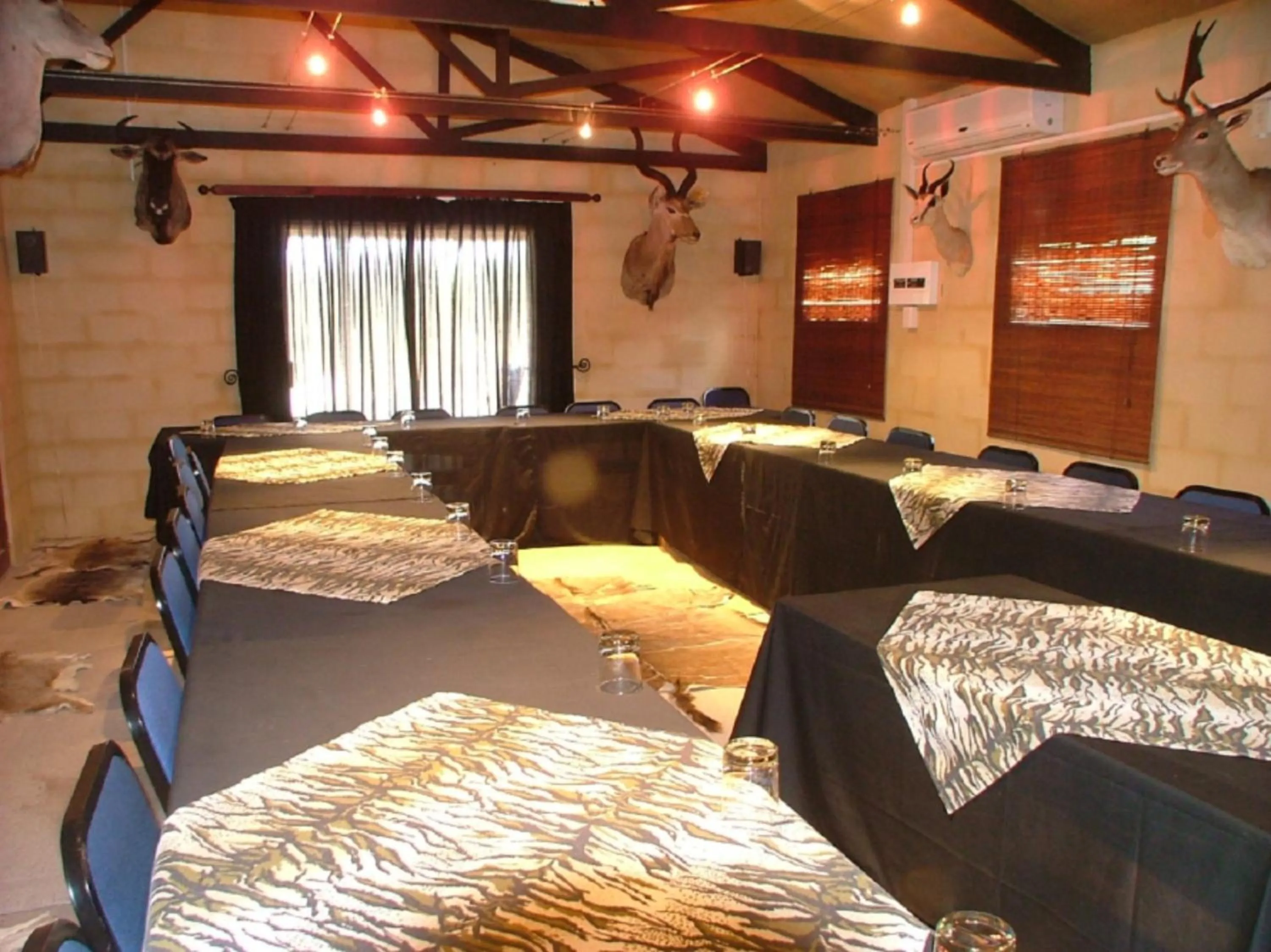 Meeting/conference room in Kudu Ridge Game Lodge