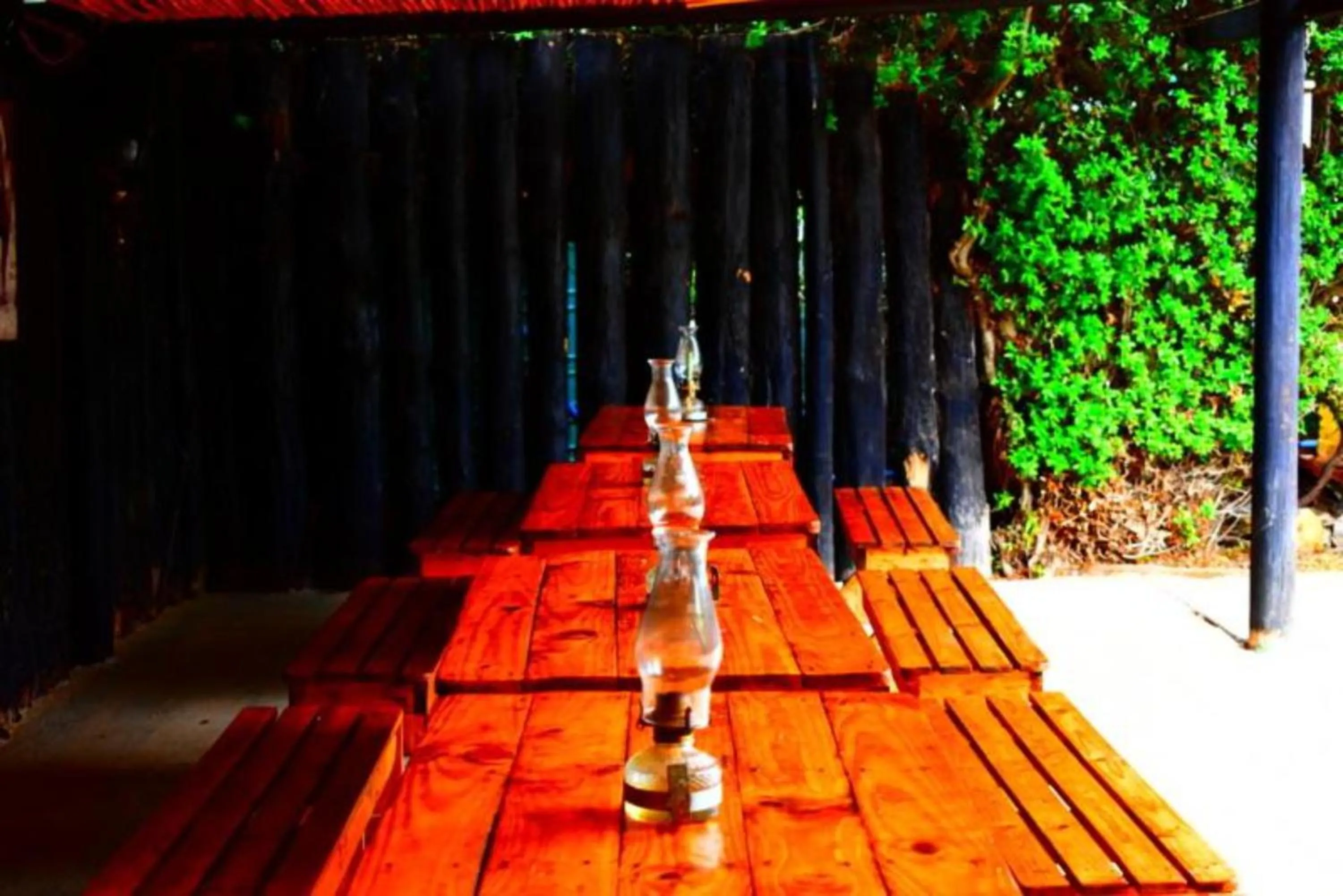 Dining area in Kudu Ridge Game Lodge