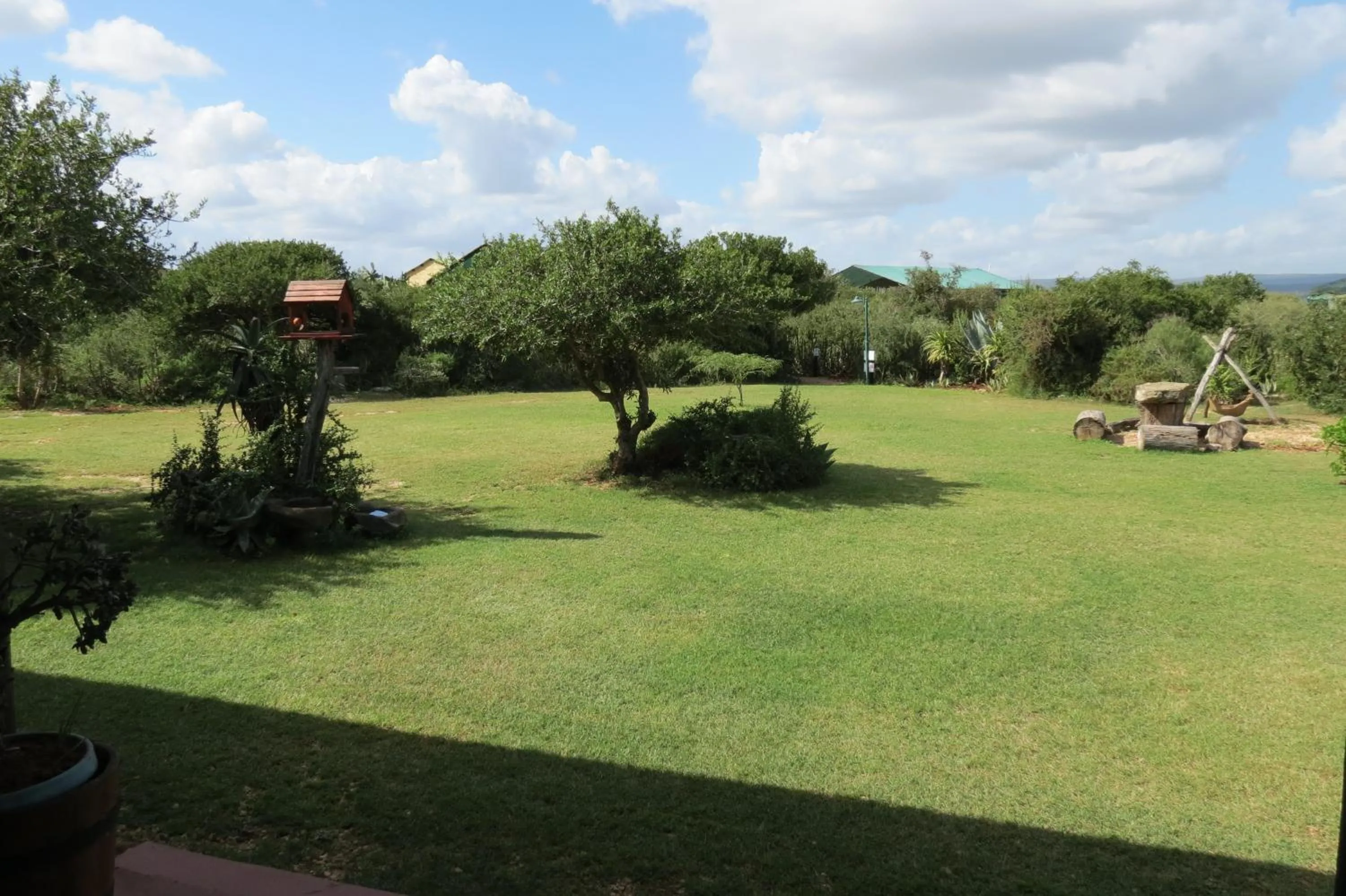 Garden in Kudu Ridge Game Lodge
