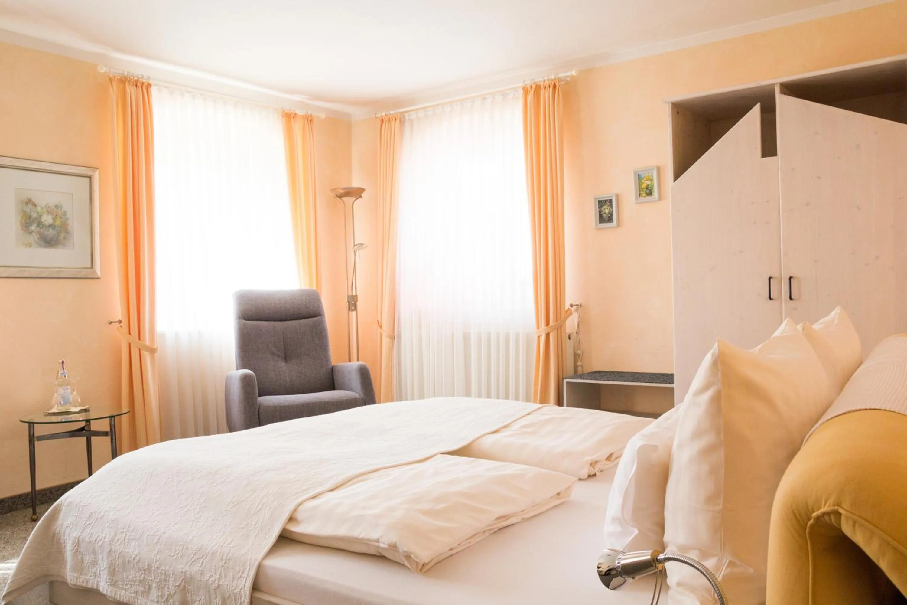 Photo of the whole room, Bed in Hotel Gewürzmühle