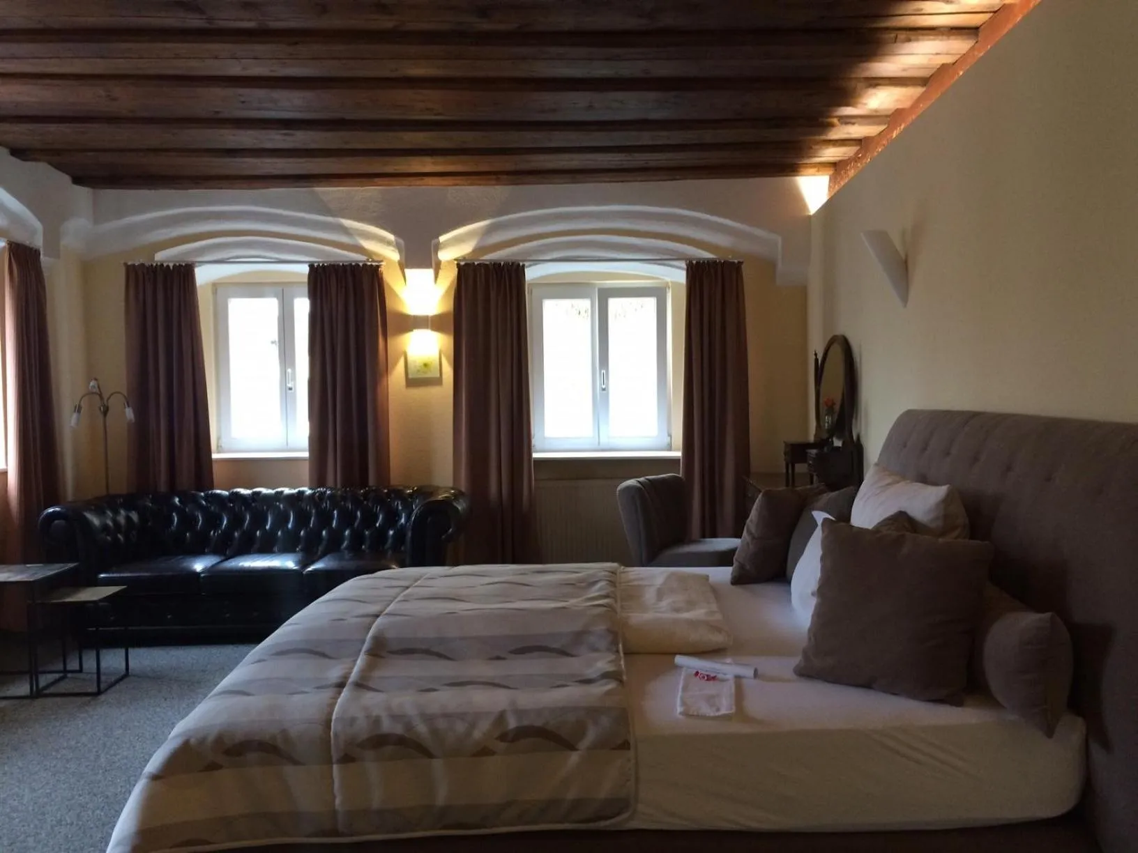 Photo of the whole room, Bed in Hotel Gewürzmühle