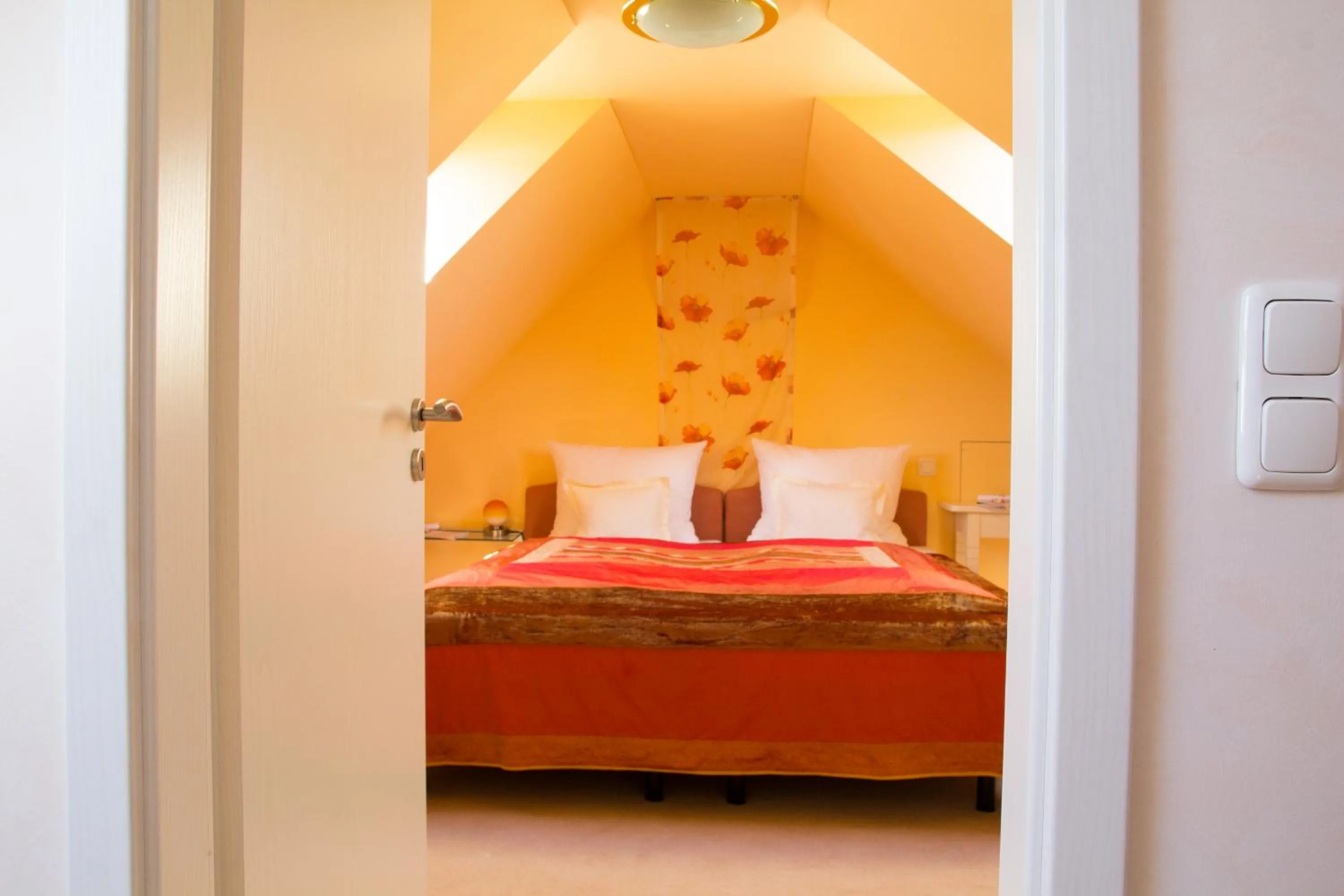 Photo of the whole room, Bed in Hotel Gewürzmühle