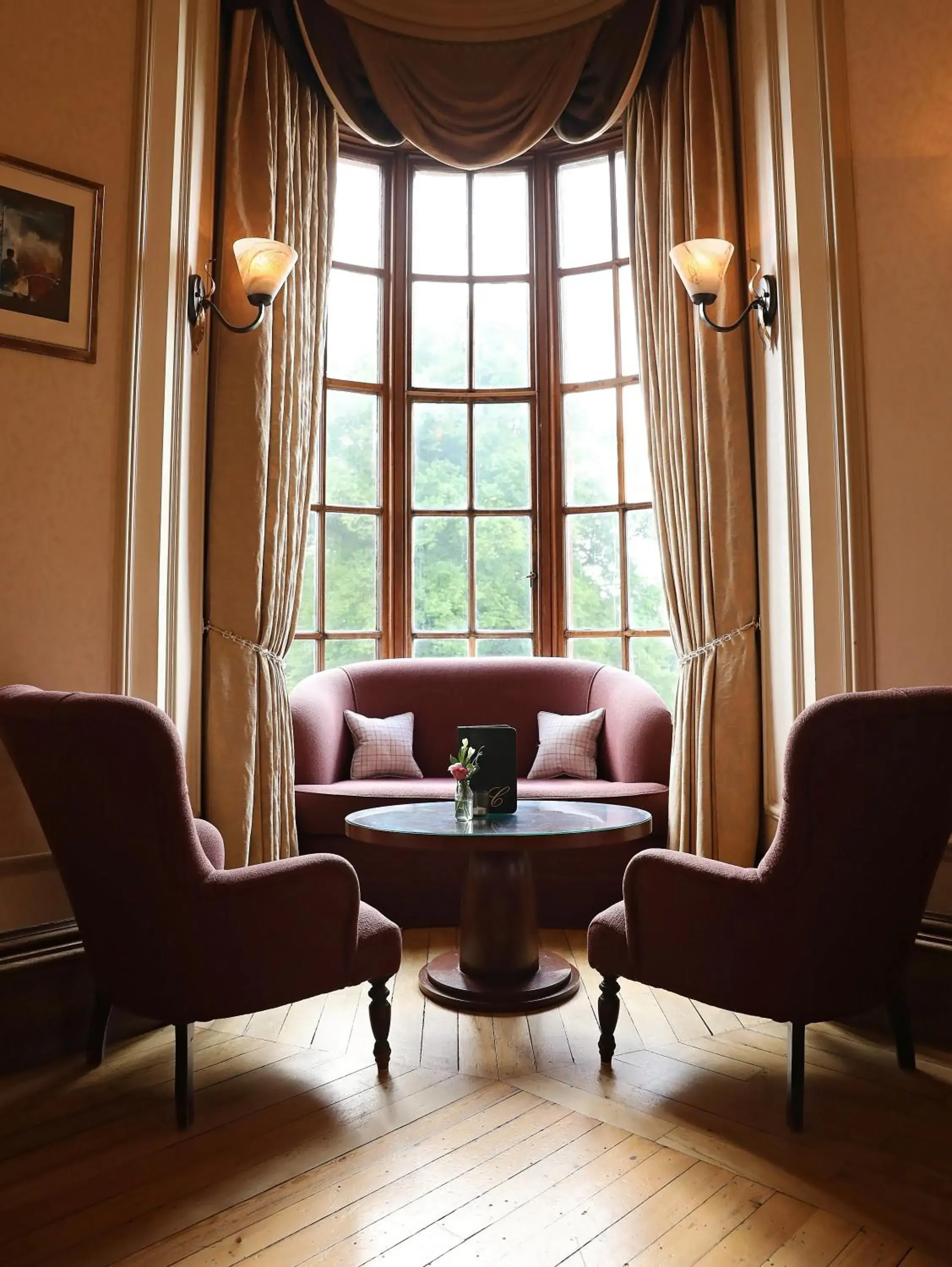 Lounge or bar in Cringletie House Lounge or bar in Cringletie House