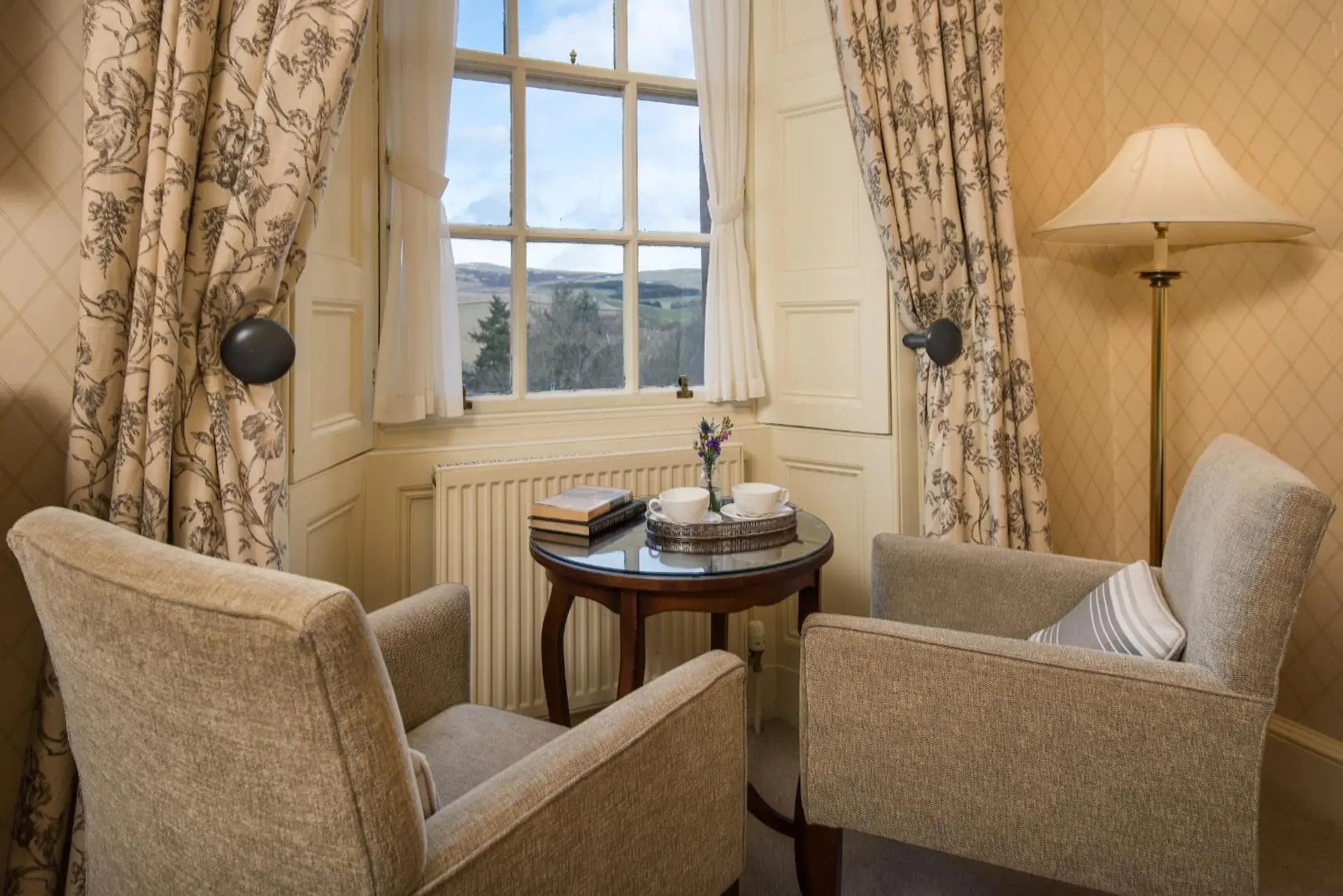 Bedroom in Cringletie House Bedroom in Cringletie House