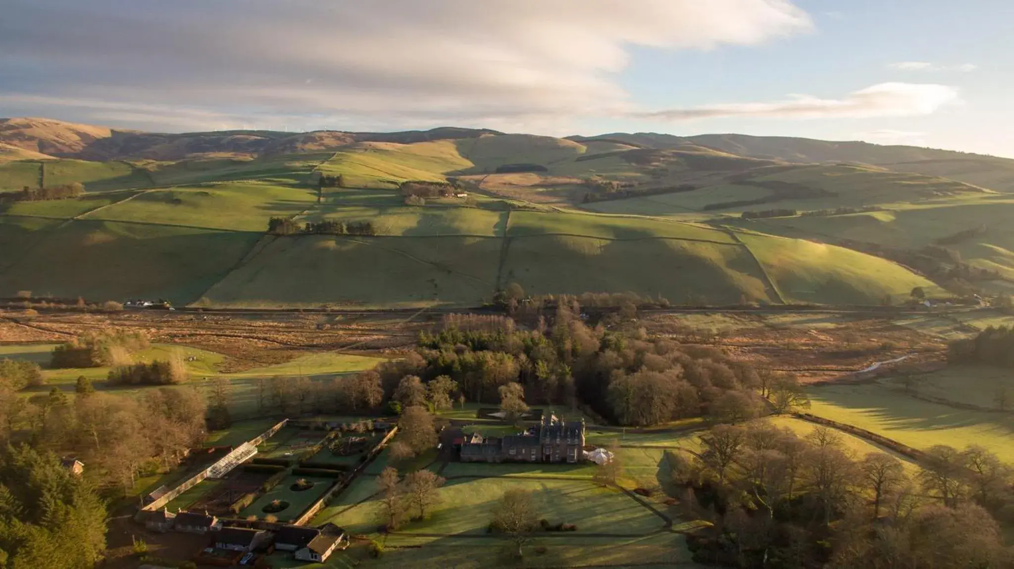 Property building in Cringletie House Property building in Cringletie House