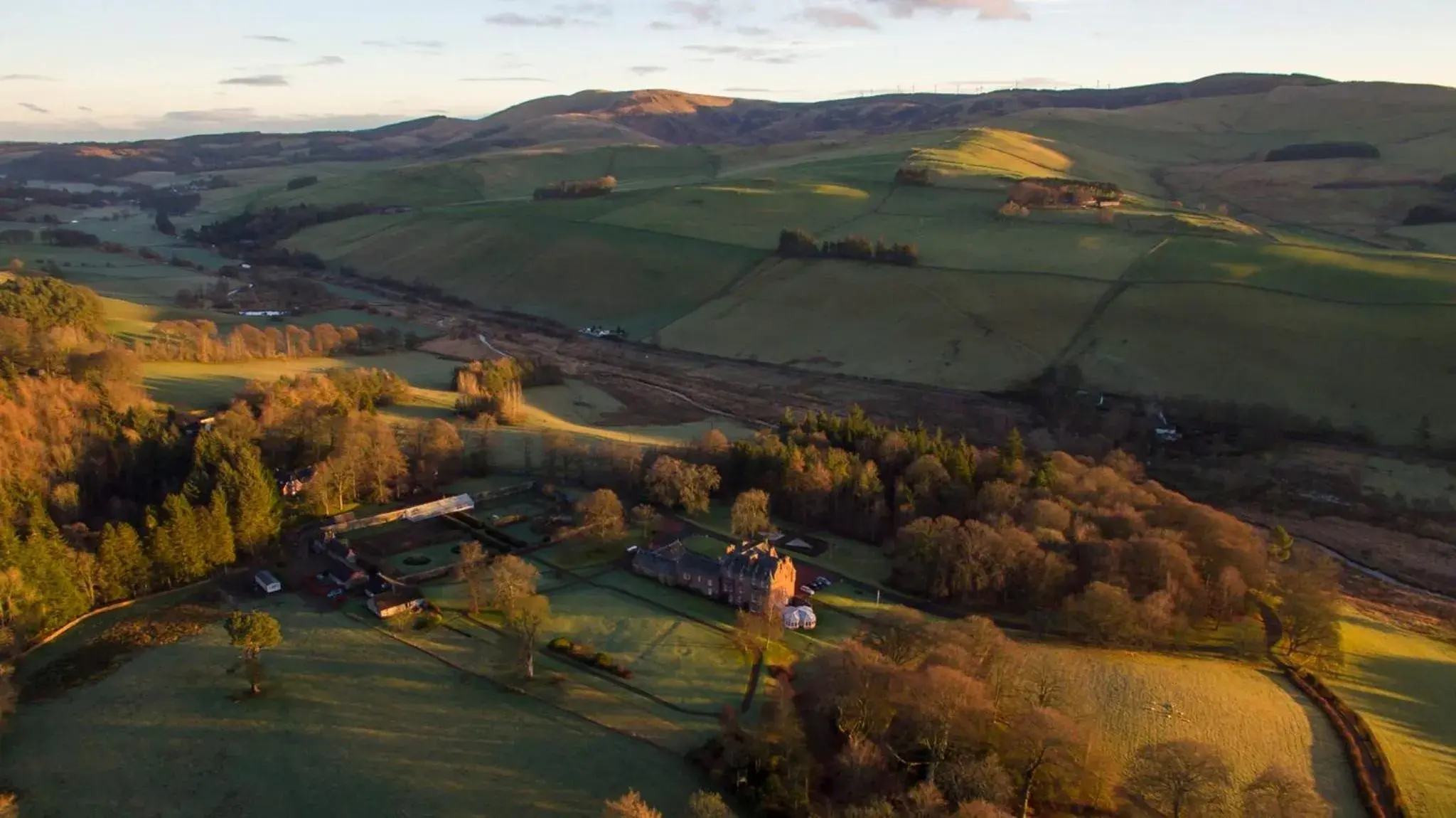 Property building in Cringletie House Property building in Cringletie House