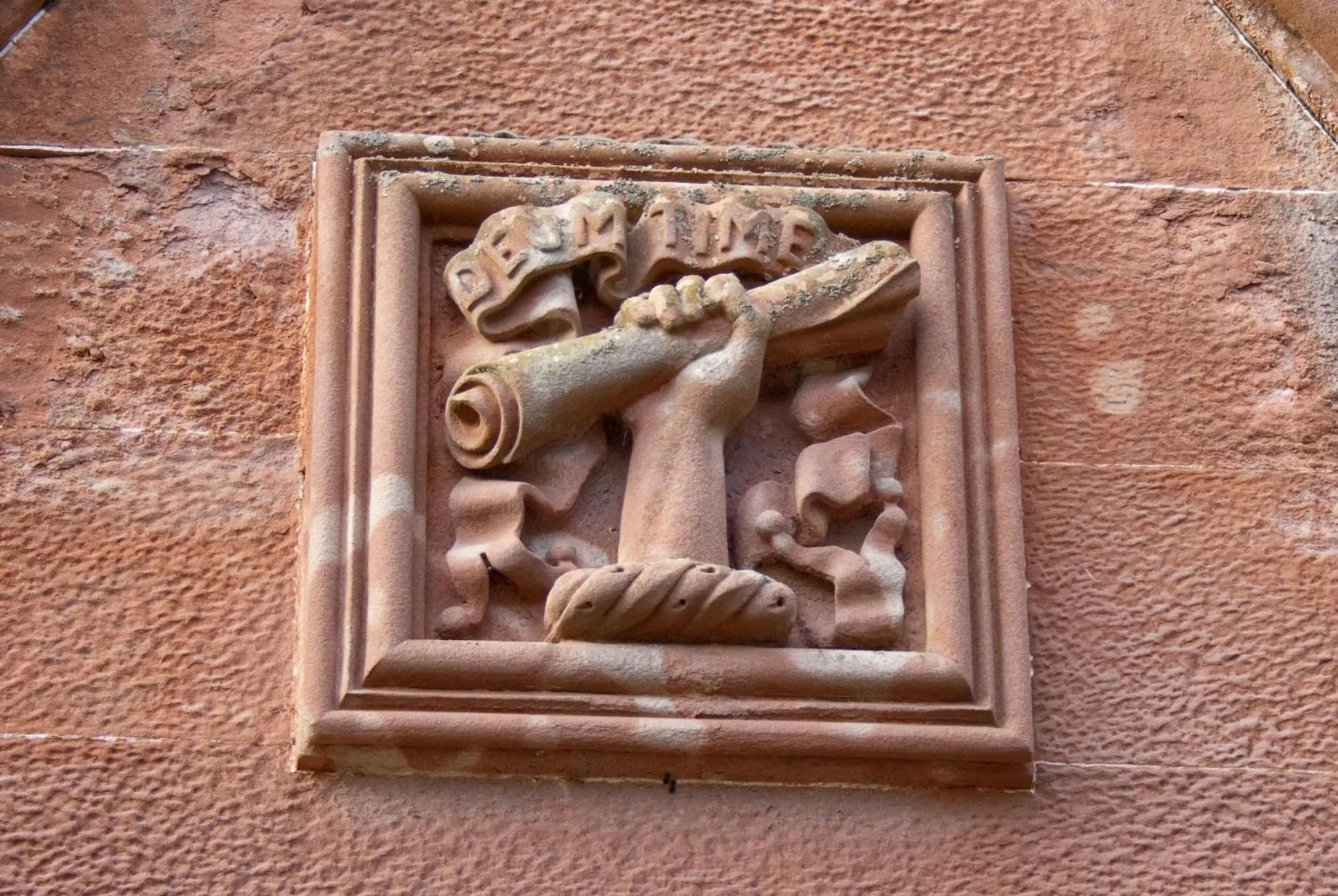 Decorative detail in Cringletie House