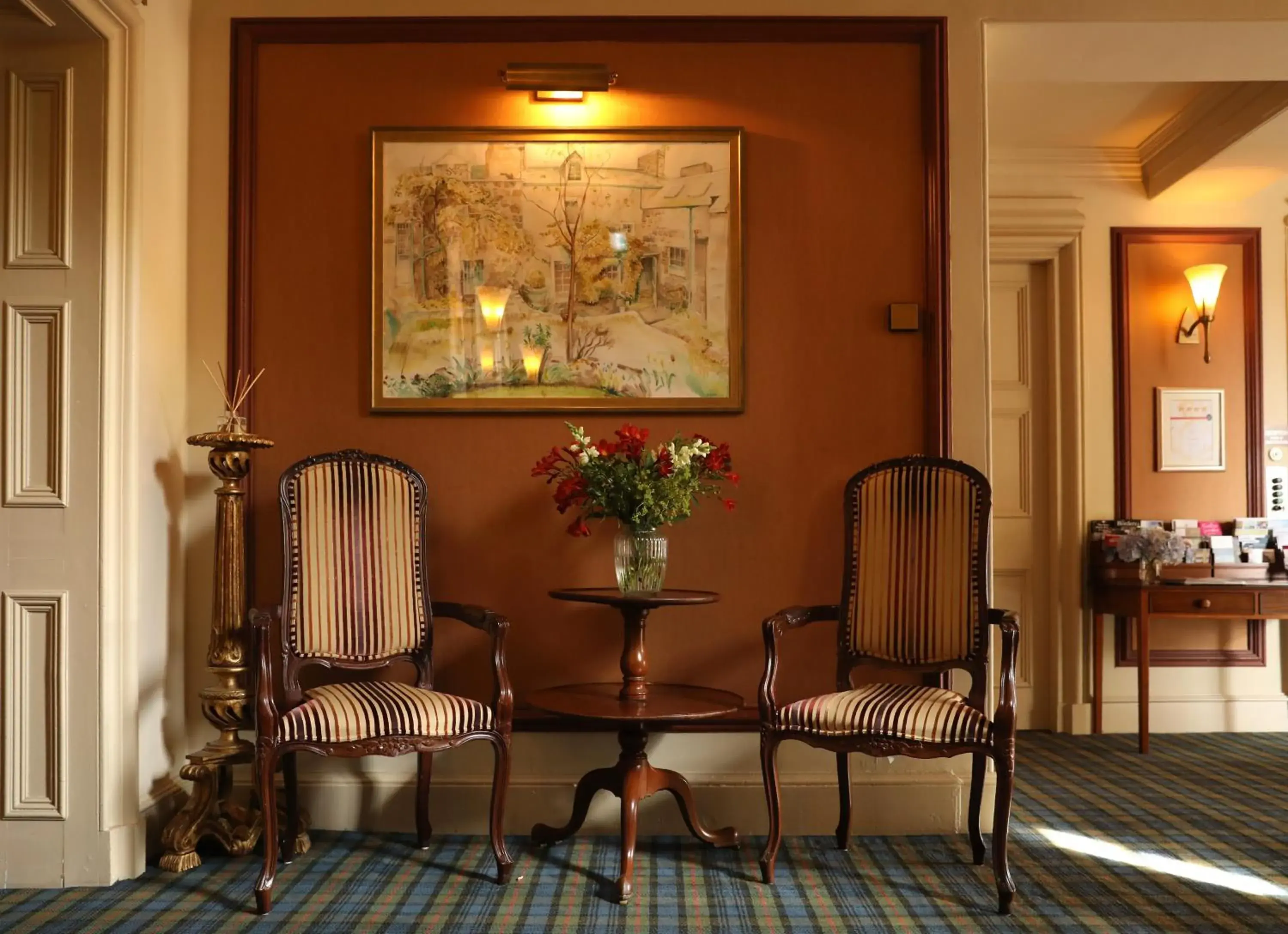 Lounge or bar in Cringletie House Lounge or bar in Cringletie House