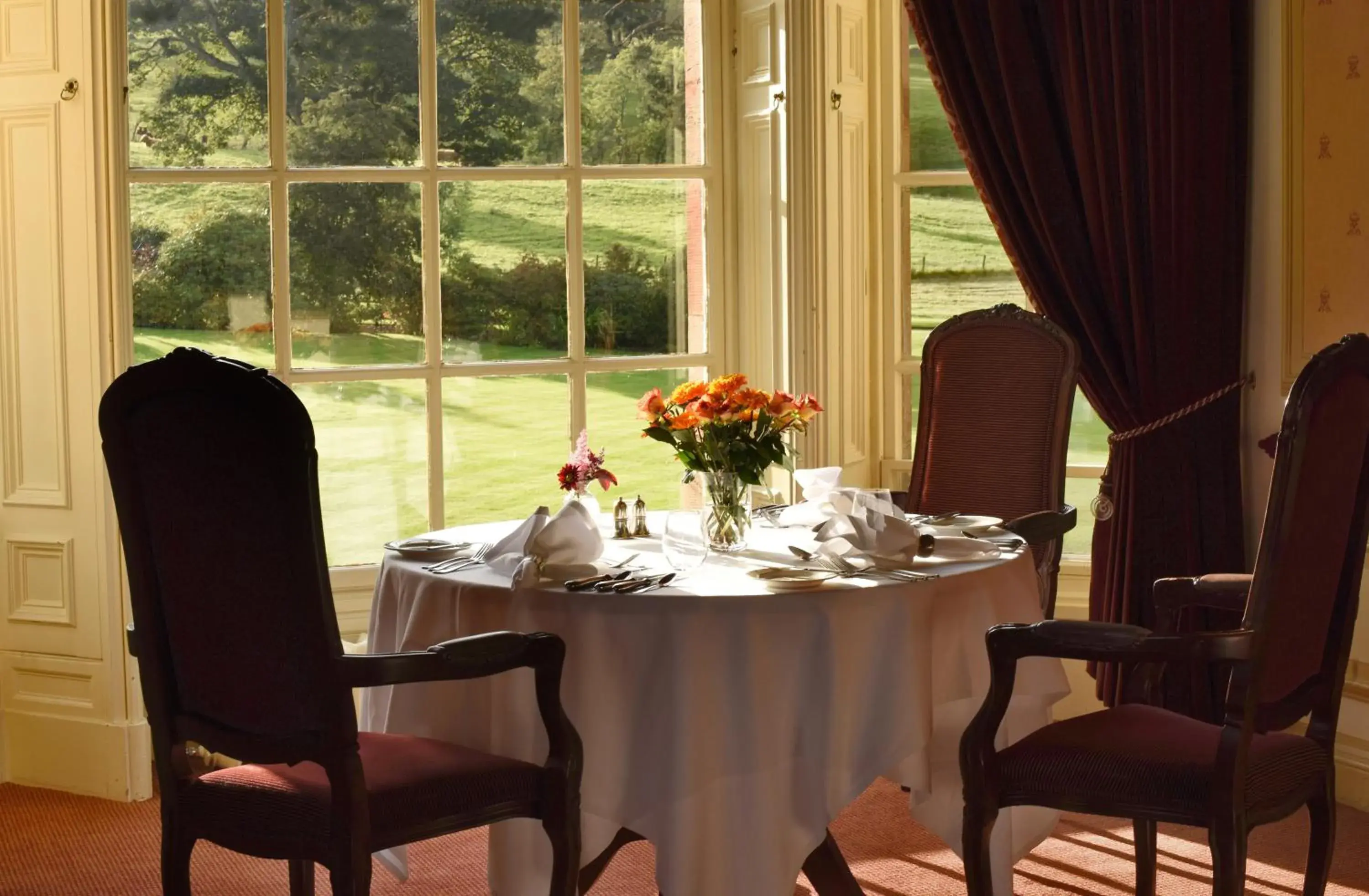 Restaurant/places to eat in Cringletie House Restaurant/places to eat in Cringletie House