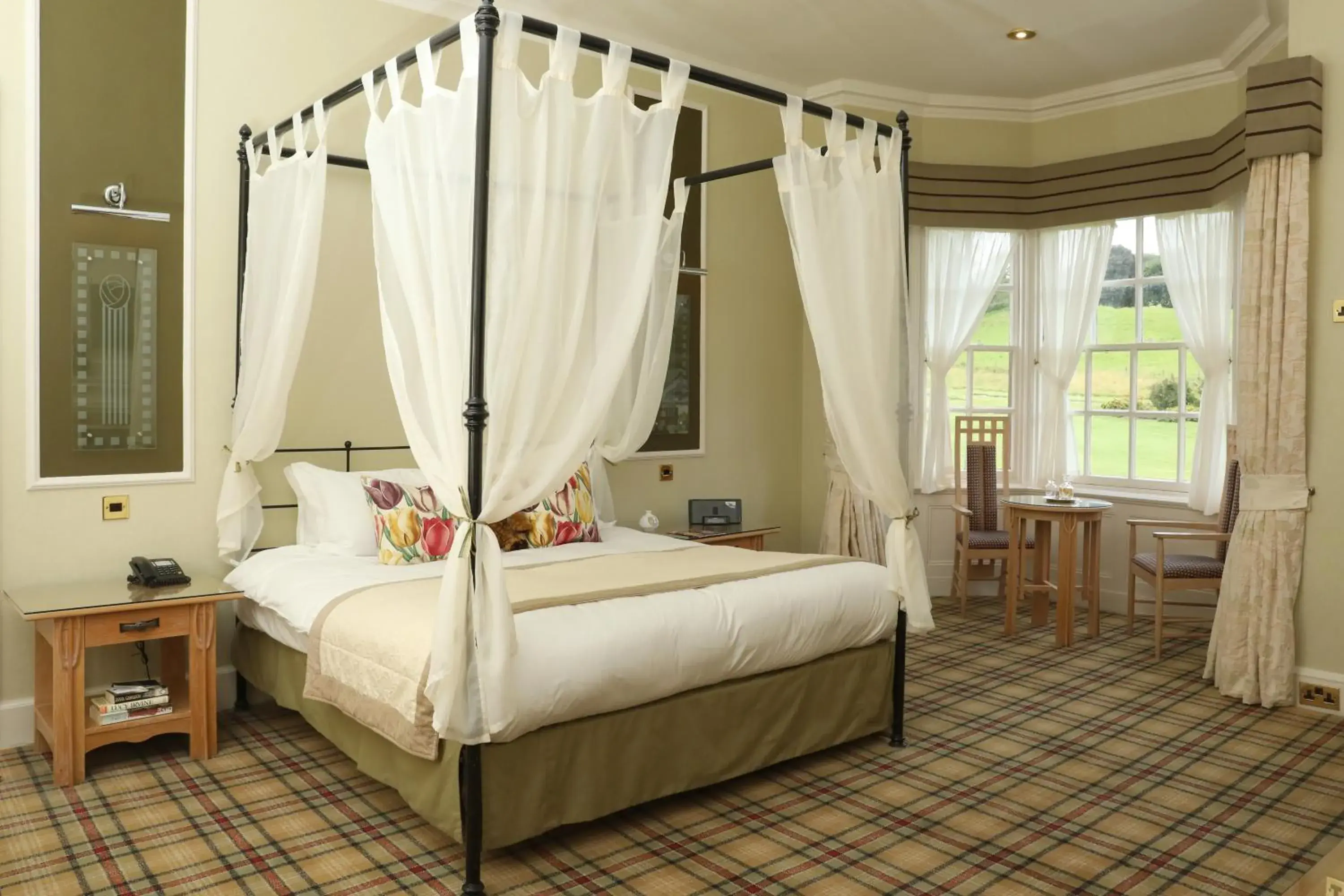 Bedroom, Bed in Cringletie House Bedroom, Bed in Cringletie House